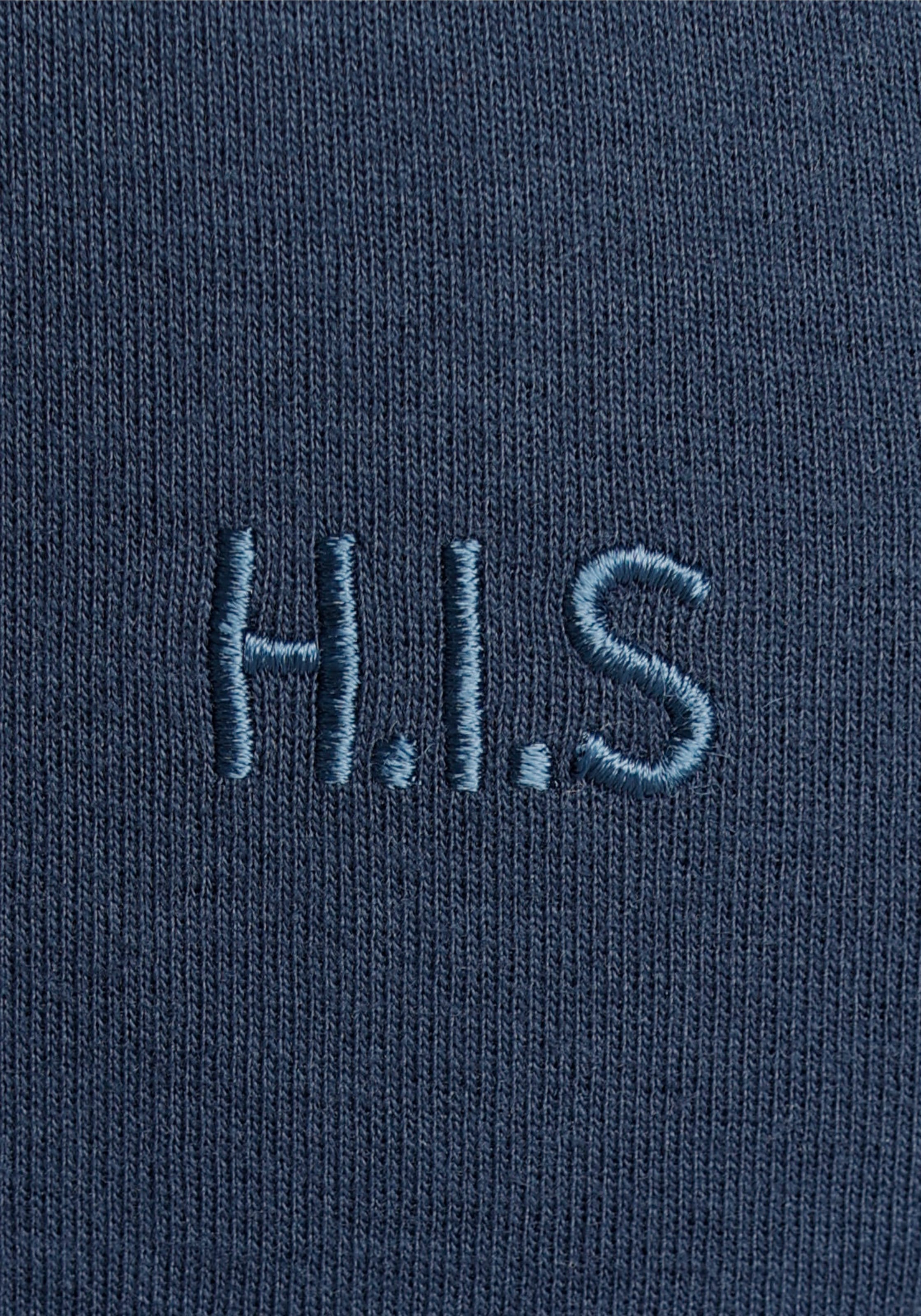 H.I.S Sweathose, Schlupfhose mit kleinem Aufschlag am Saum, Loungewear