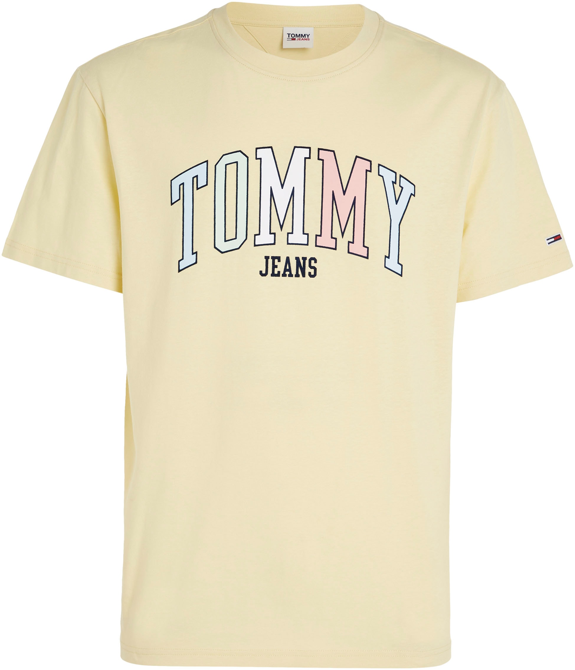 Tommy Jeans T-Shirt »TJM CLSC COLLEGE POP TOMMY TEE«, mit großem  Logo-Frontmotiv online kaufen bei OTTO
