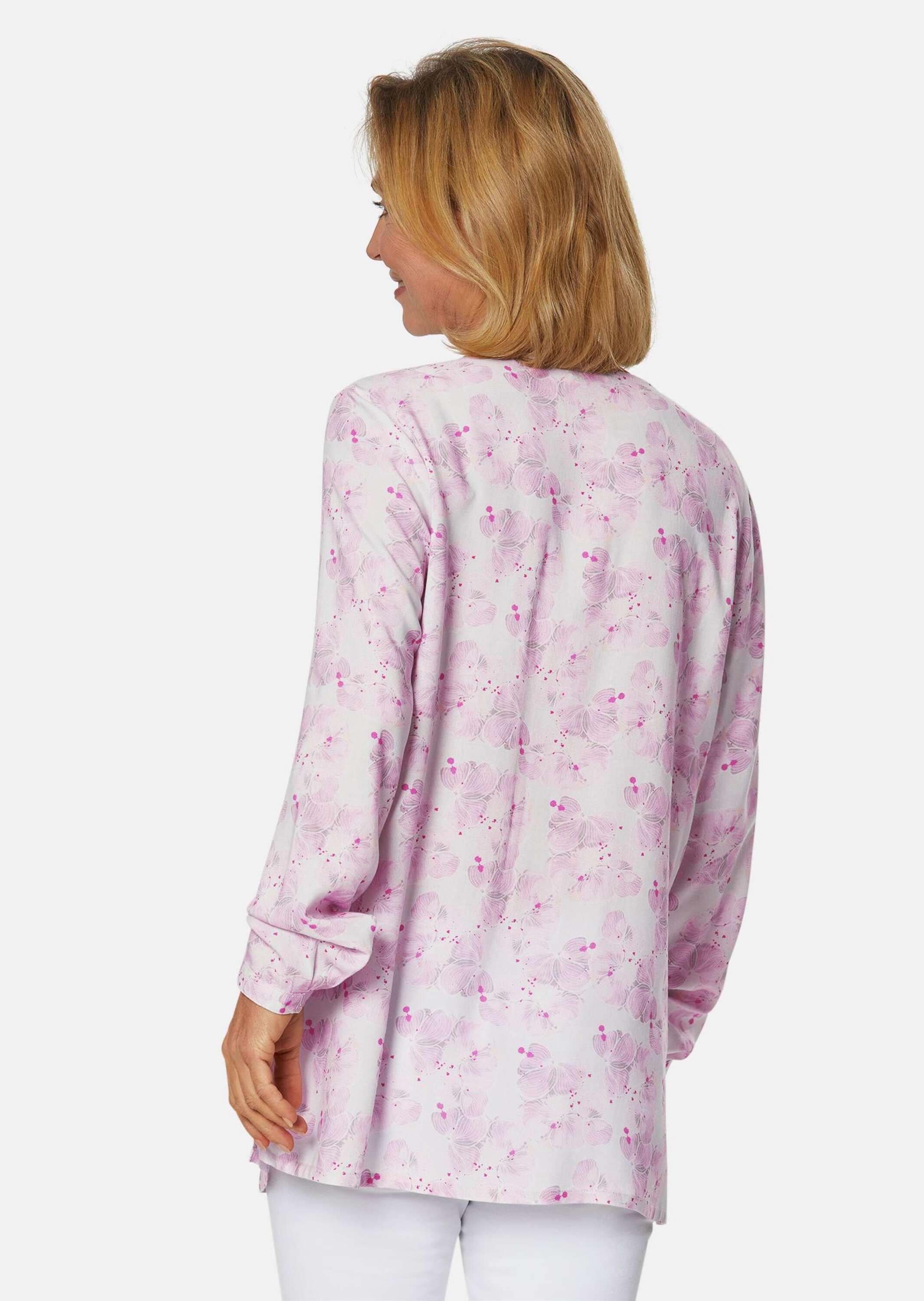 GOLDNER Druckbluse »Druckbluse aus feinfädiger Baumwoll-Qualität«