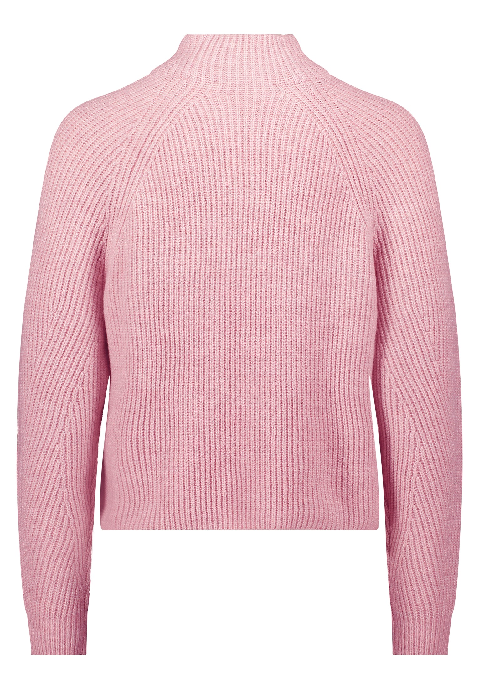 Betty&Co Rundhalspullover »Grobstrick-Pullover mit hohem Kragen«