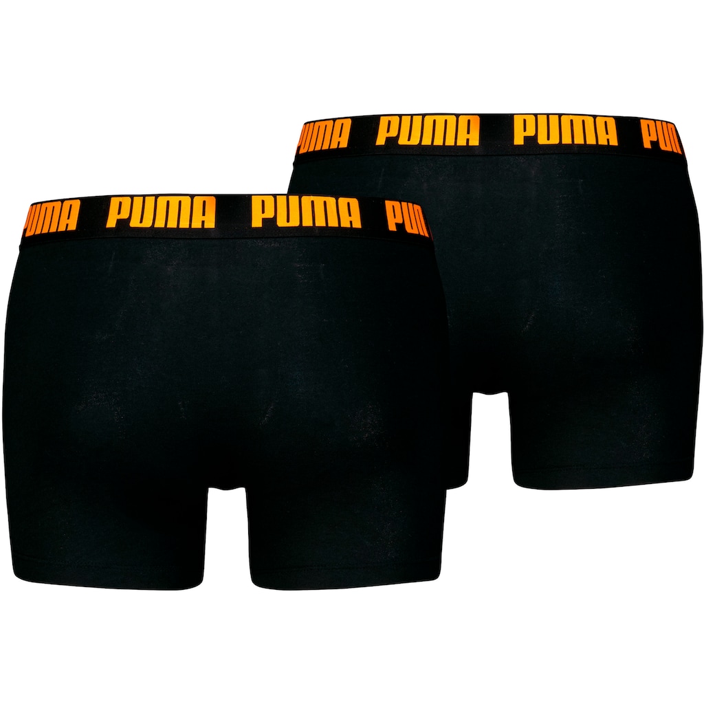 PUMA Boxer »EVERYDAY BASIC«, (2 St.), Trunk mit Logobund