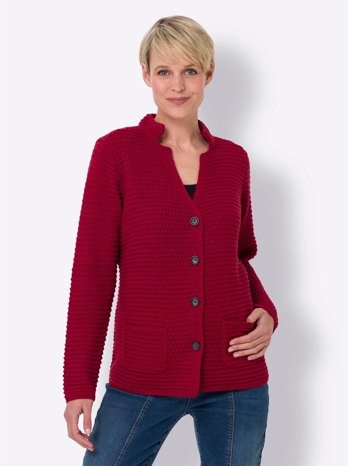 Classic Basics Strickjacke