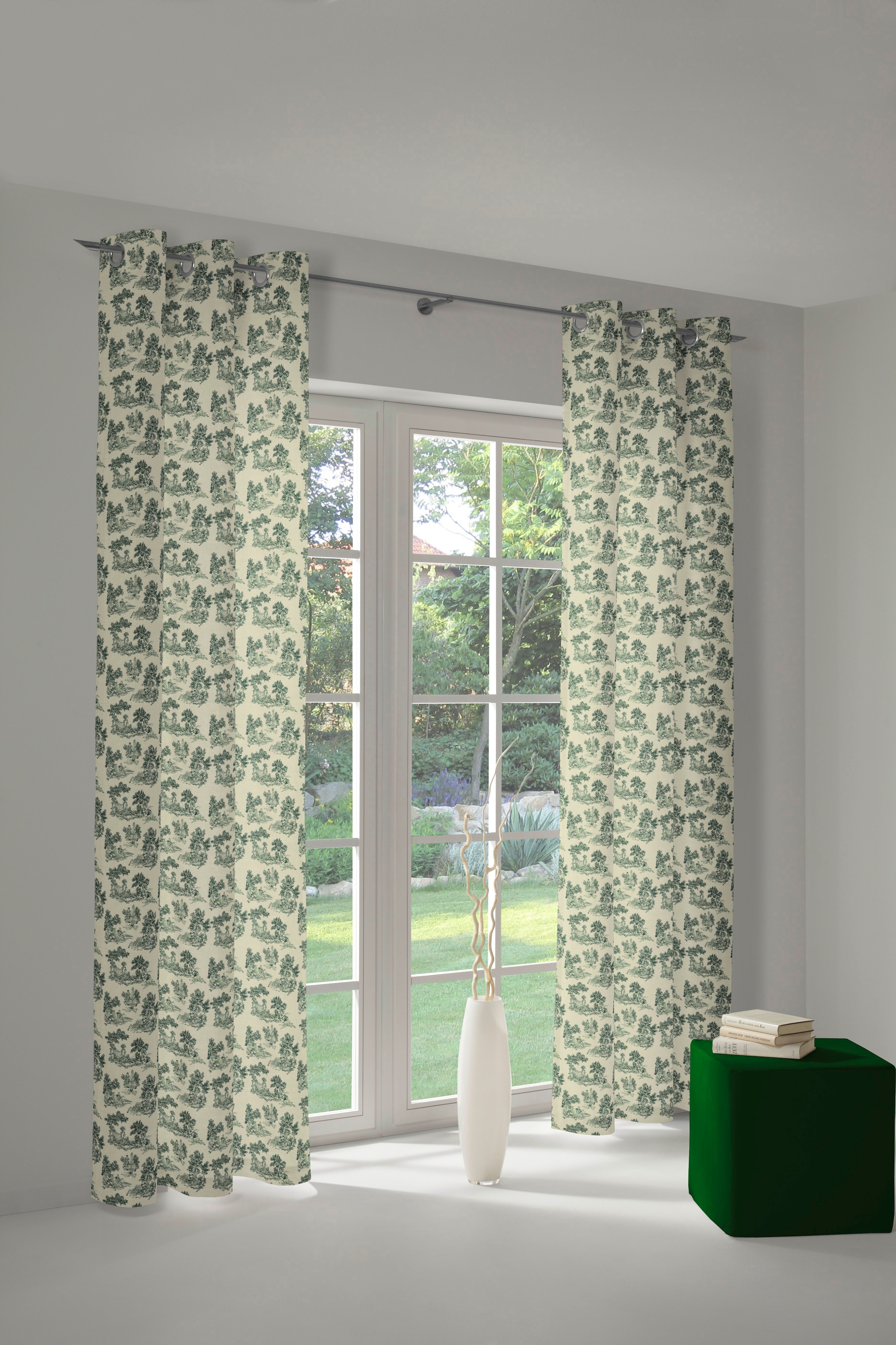 Adam Vorhang »Good Old Days« Ösen 1 Stk. tlg. aus 100% Bio-Baumwolle