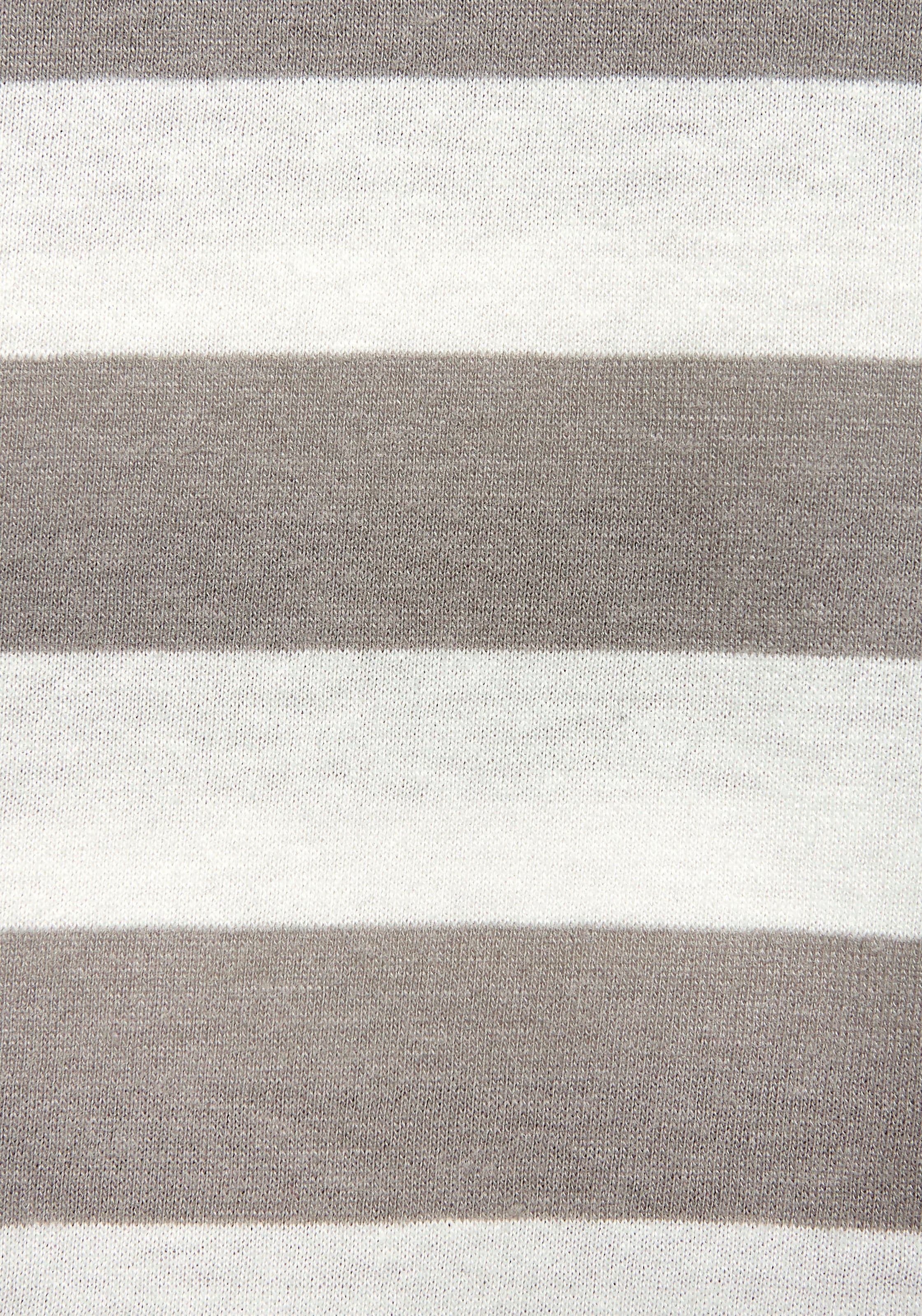 Elbsand 3/4-Arm-Shirt, mit Streifen, Rundhalsausschnitt, Jerseyshirt