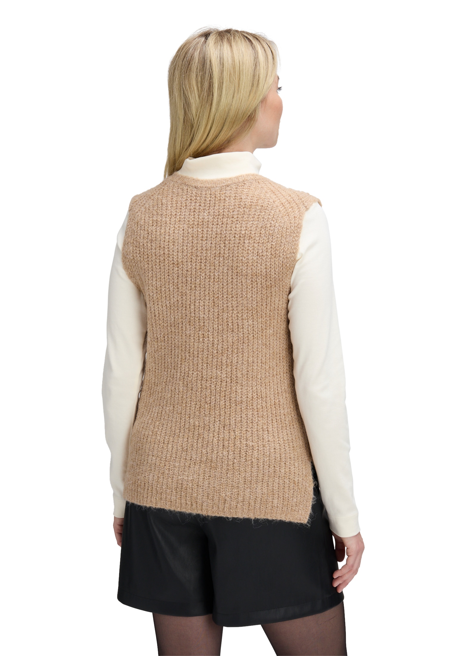 Betty&Co Strickpullover »Strickpullover ohne Arm«
