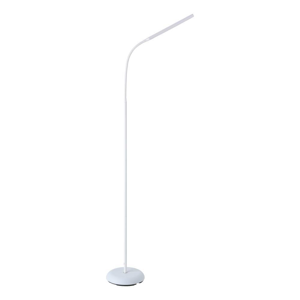 EGLO Stehlampe »LAROA LED Stehleuchte, schwarz, Touchsensor, 4-step dimming, modern«, 1 flammig, Leuchtmittel LED-Board | LED fest integriert, Standlampe, LED Bürolampe, beweglicher Leuchtenkopf, 53,5x21x130cm