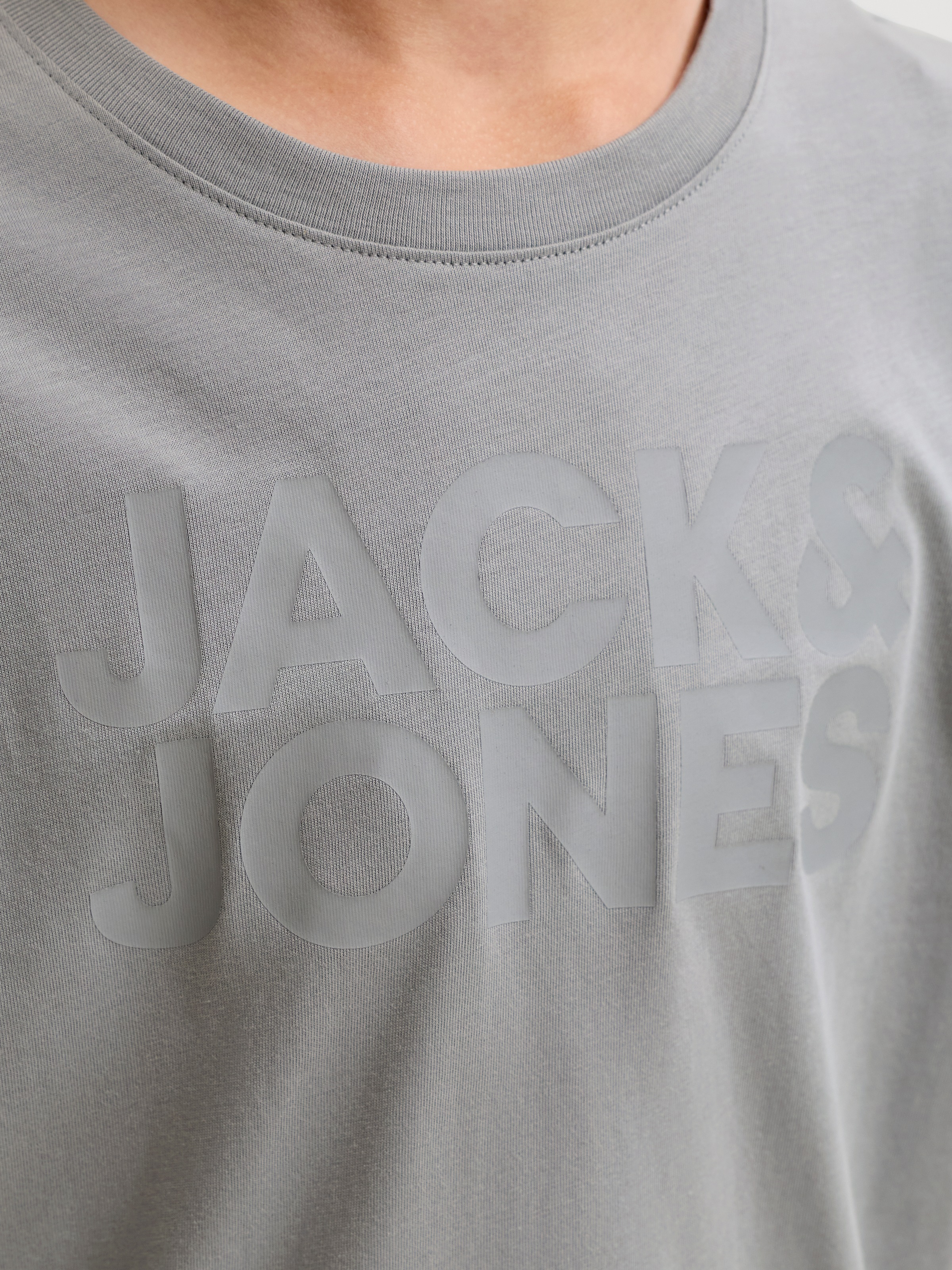 Jack & Jones Junior »JJECORP stylisch, atmungsaktiv, pflegeleicht« bedruckt, casual, regular fit, Jersey, Rundhals