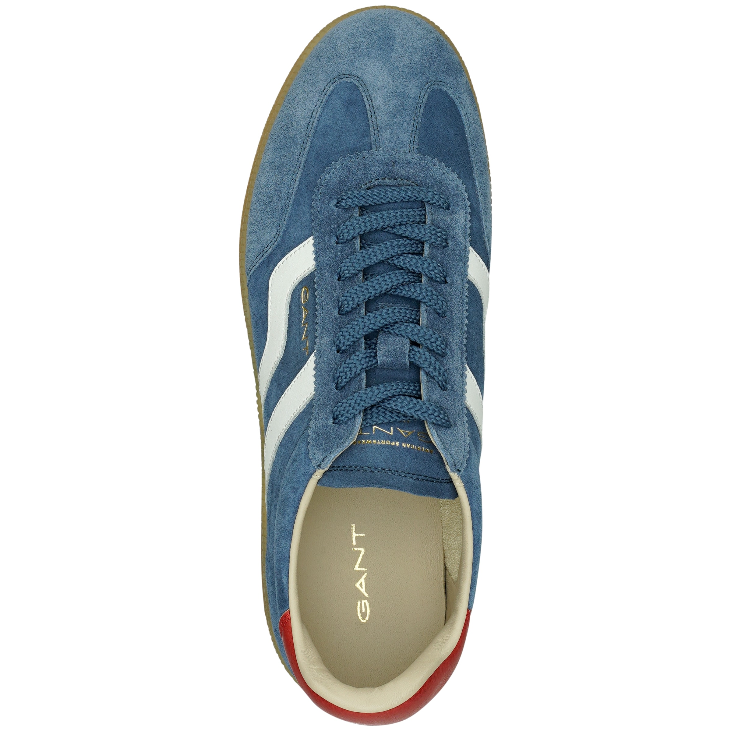 Gant Sneaker »Cuzmo«, Schnürschuh, Retro Sneaker mit Wechselfußbett