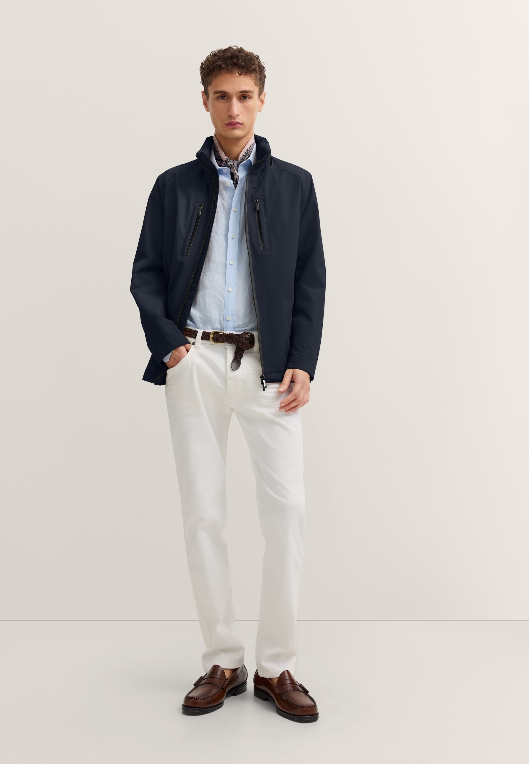 bugatti Regenjacke »Regular Fit« wasserdicht winddicht atmungsaktiv RainSeries