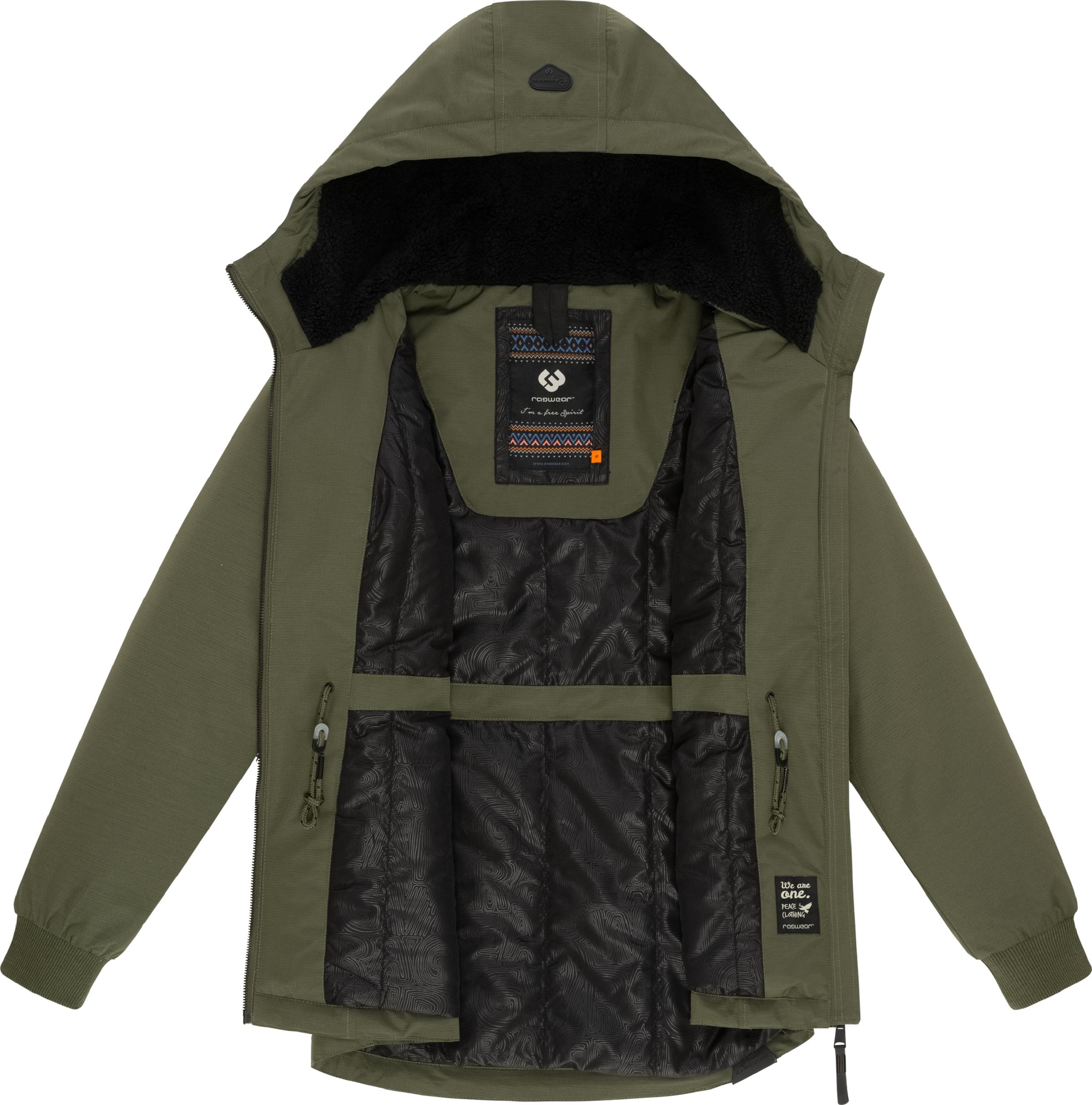 Ragwear Winterjacke »Winterjacke Dowey Warm Rain«