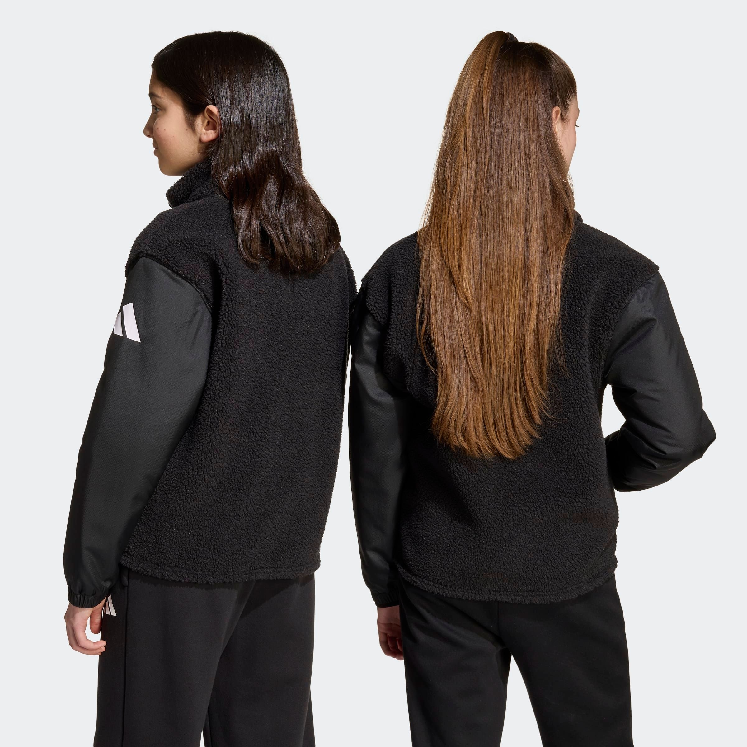 adidas Sportswear Fleecejacke »J SHERPA JKT«