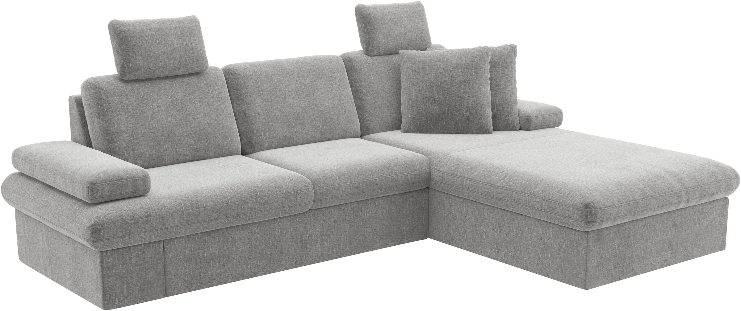 sit&more Ecksofa »Moreno«, mit Armteilverstellung,wahlweise mit Bettfunktion