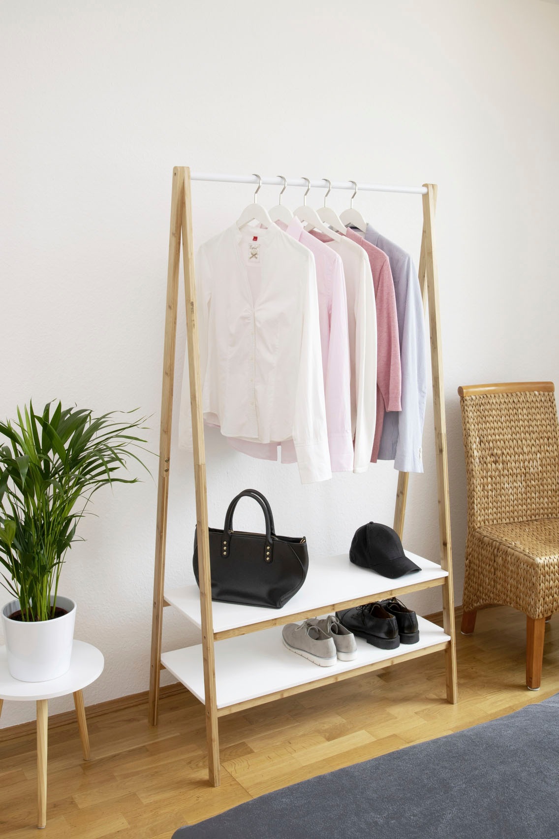 WENKO Garderobenständer »Finja«, im trendigen Scandi-Design