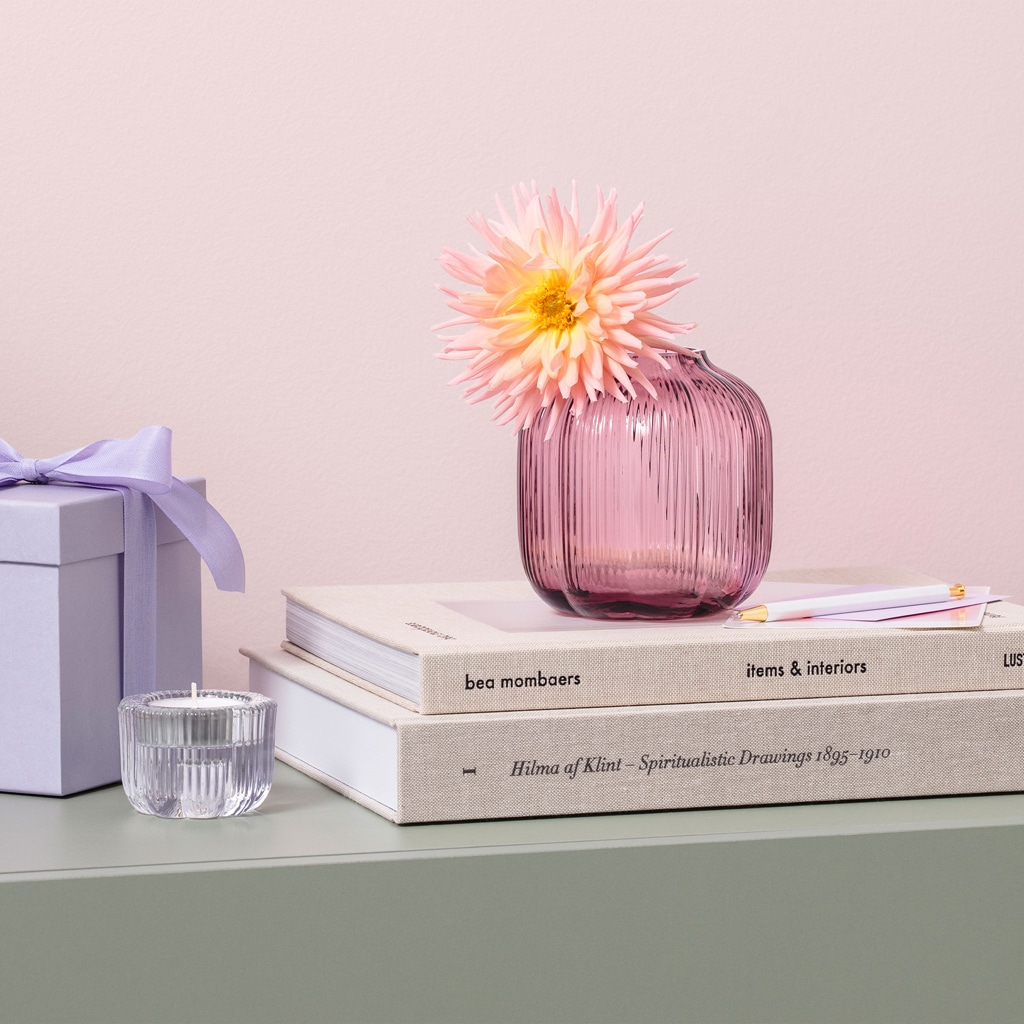 Villeroy & Boch Dekovase »Vase Fleur 11 cm pink« Spülmaschinenfest