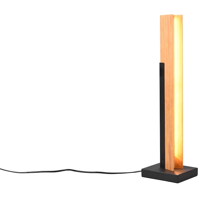 TRIO Leuchten LED Tischleuchte »Kerala«, 1 flammig-flammig, Tischlampe aus  Holz + Metall Höhe 50cm, Touchdimmer, LED 8W warmweiß bestellen online bei  OTTO