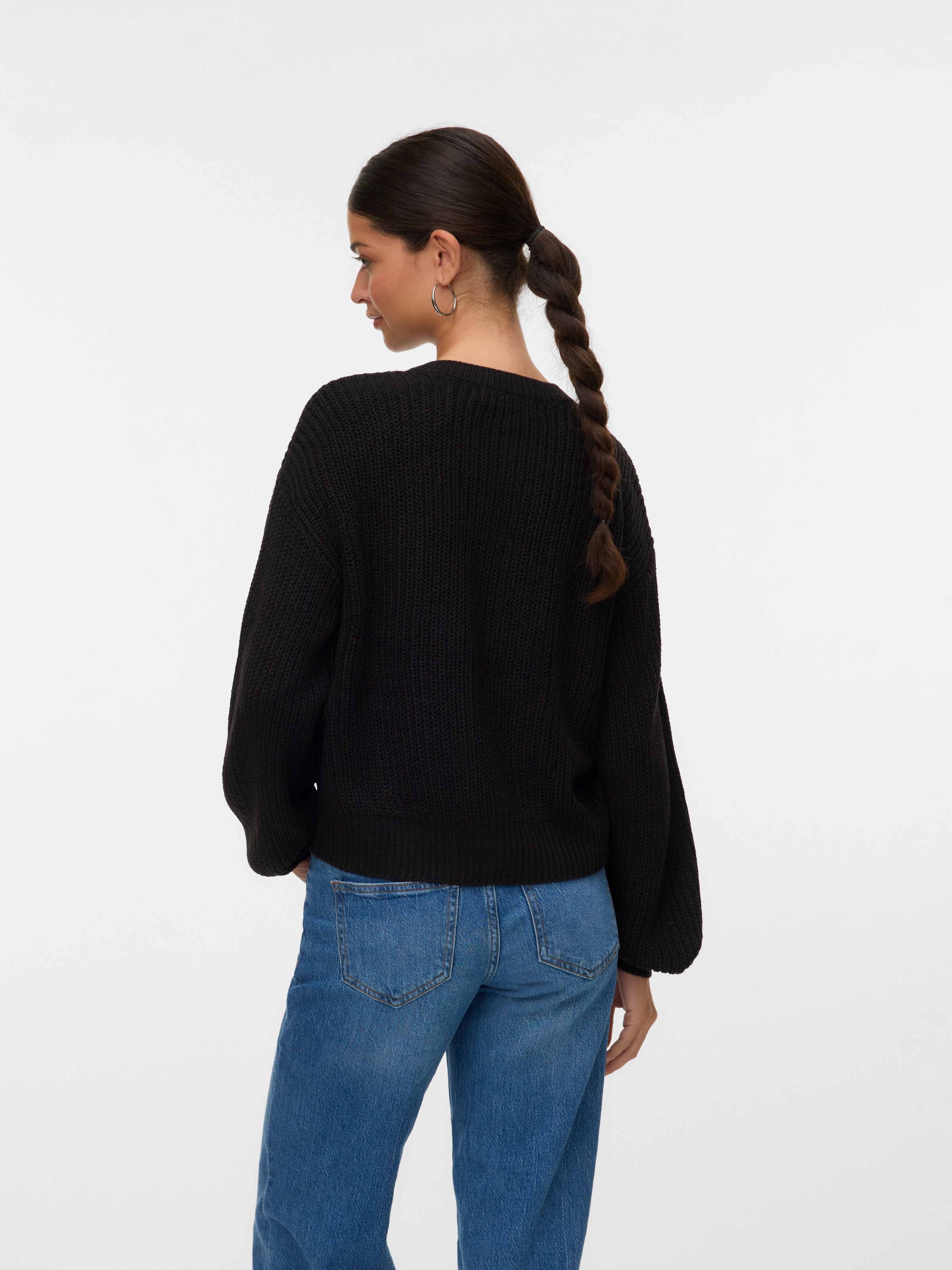Vero Moda Strickjacke »VMLEA LS O-NECK CARDIGAN NOOS«
