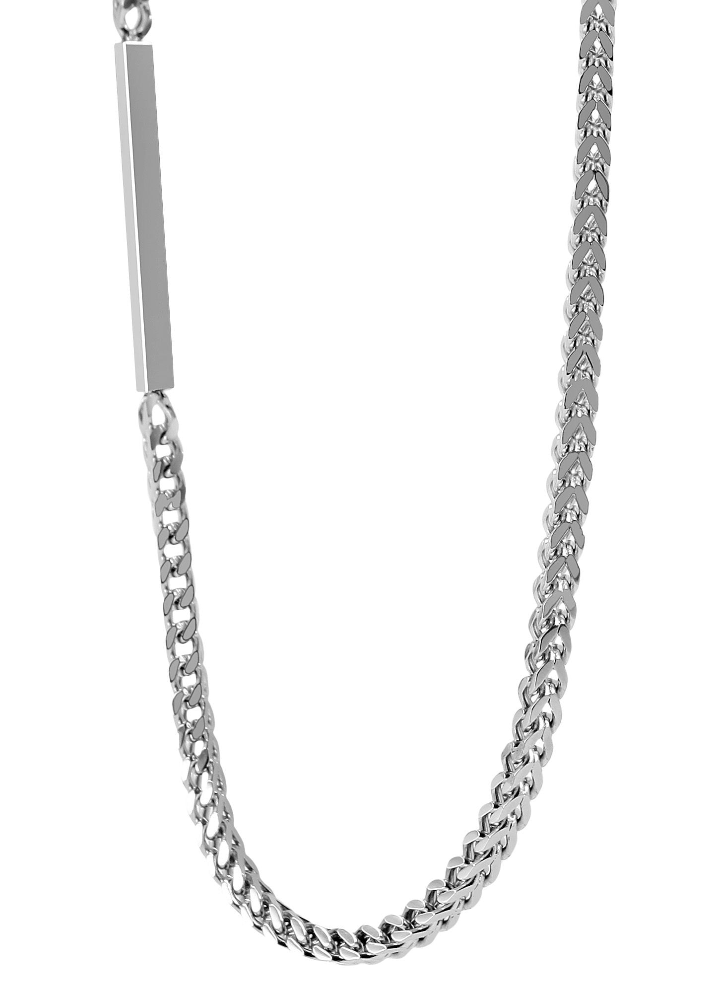 Adelia´s Gliederkette »Unisex Halskette aus Edelstahl 70 cm«