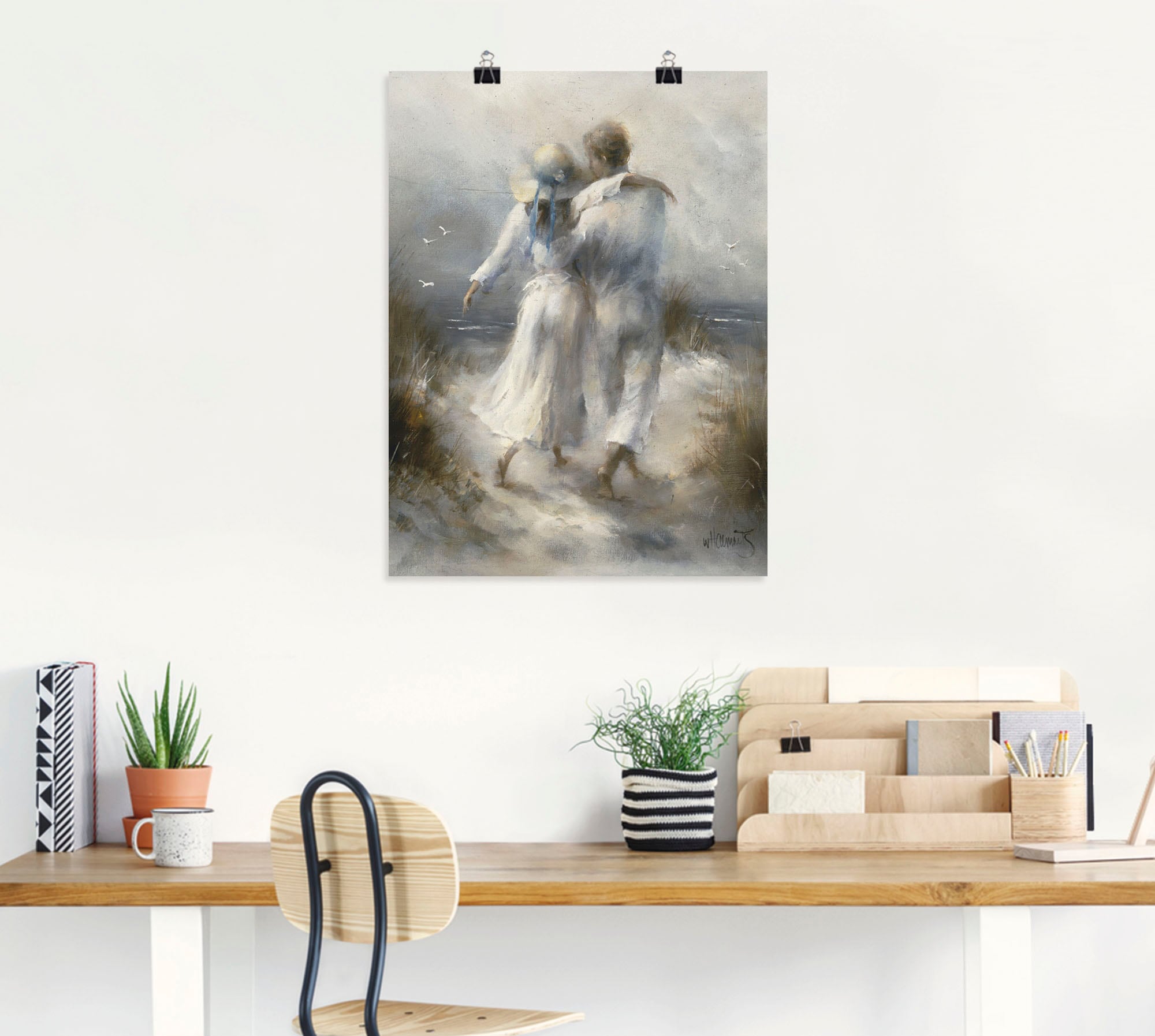 Artland Wandbild »Romantik«, Paar, (1 St.), als Leinwandbild, Poster, Wandaufkleber in verschied. Größen