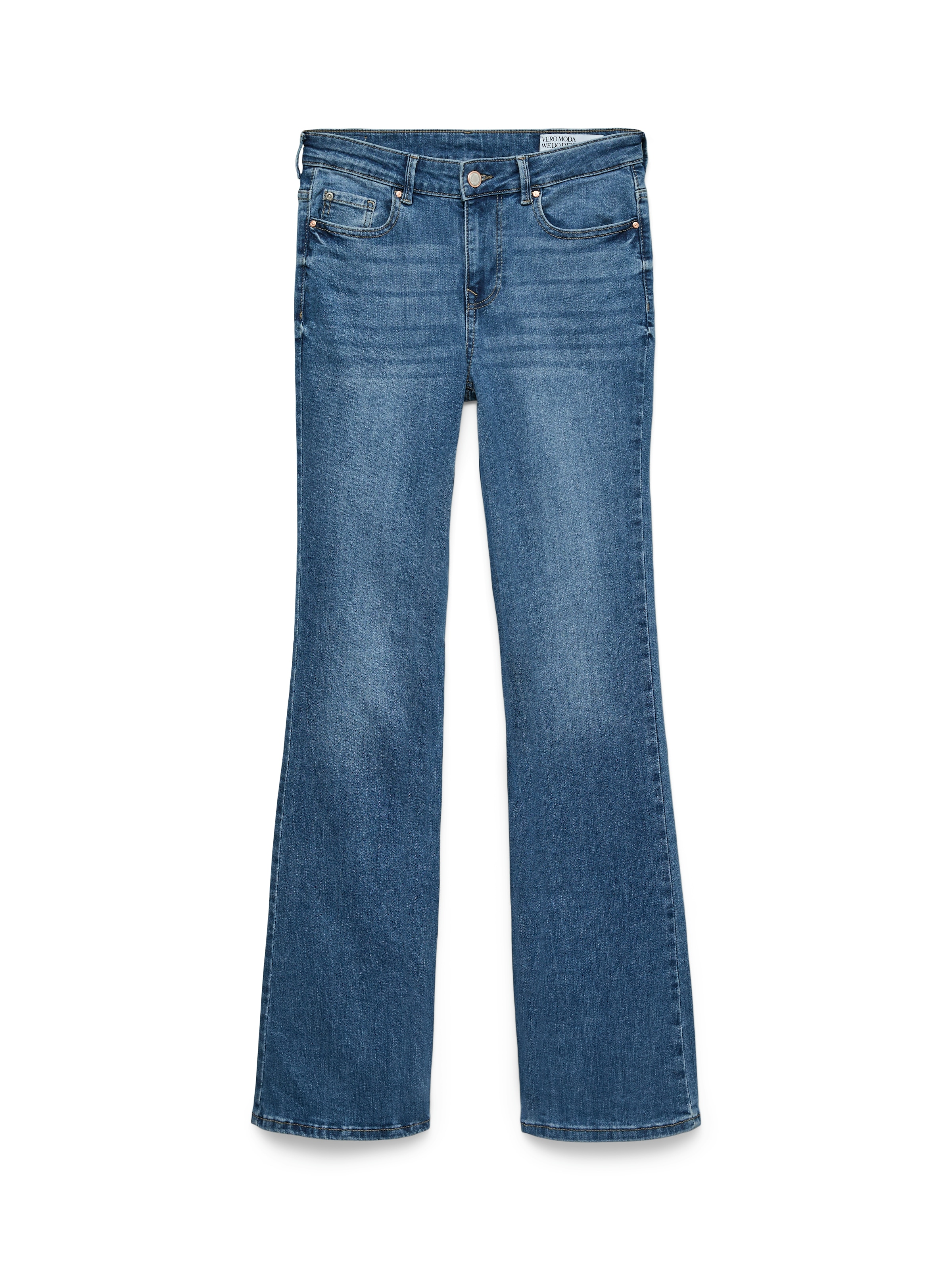 Vero Moda Bootcut-Jeans »VMFLASH MR FLARED POCKET JNS RA3042 NOOS«