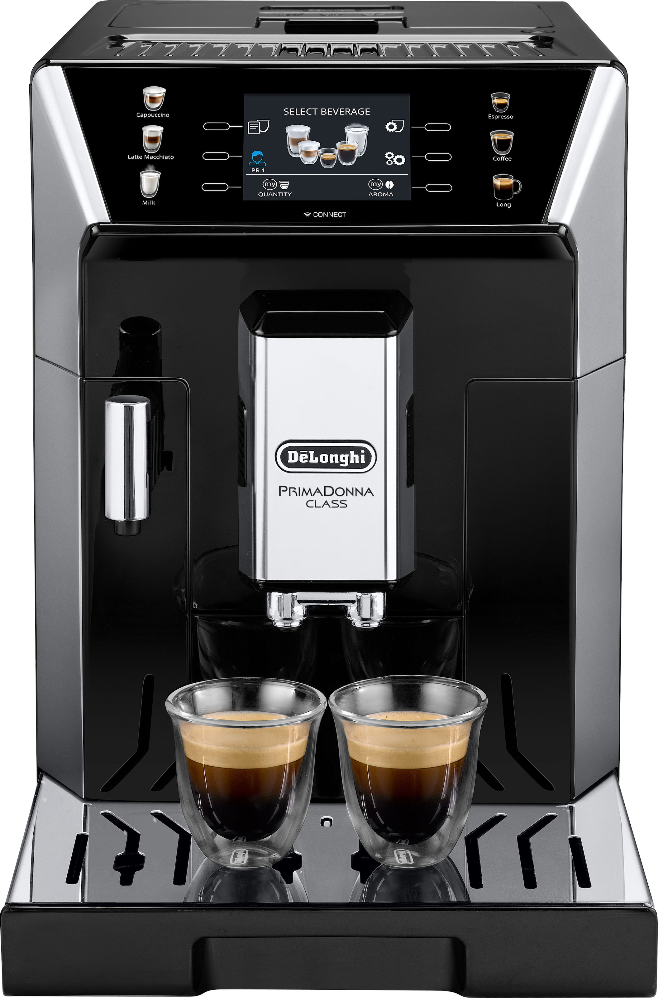 De'Longhi Kaffeevollautomat »PrimaDonna Class ECAM 550.65.SB, schwarz«