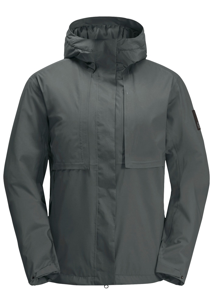 Jack Wolfskin Funktionsjacke »WANDERMOOD JKT W«, mit Kapuze