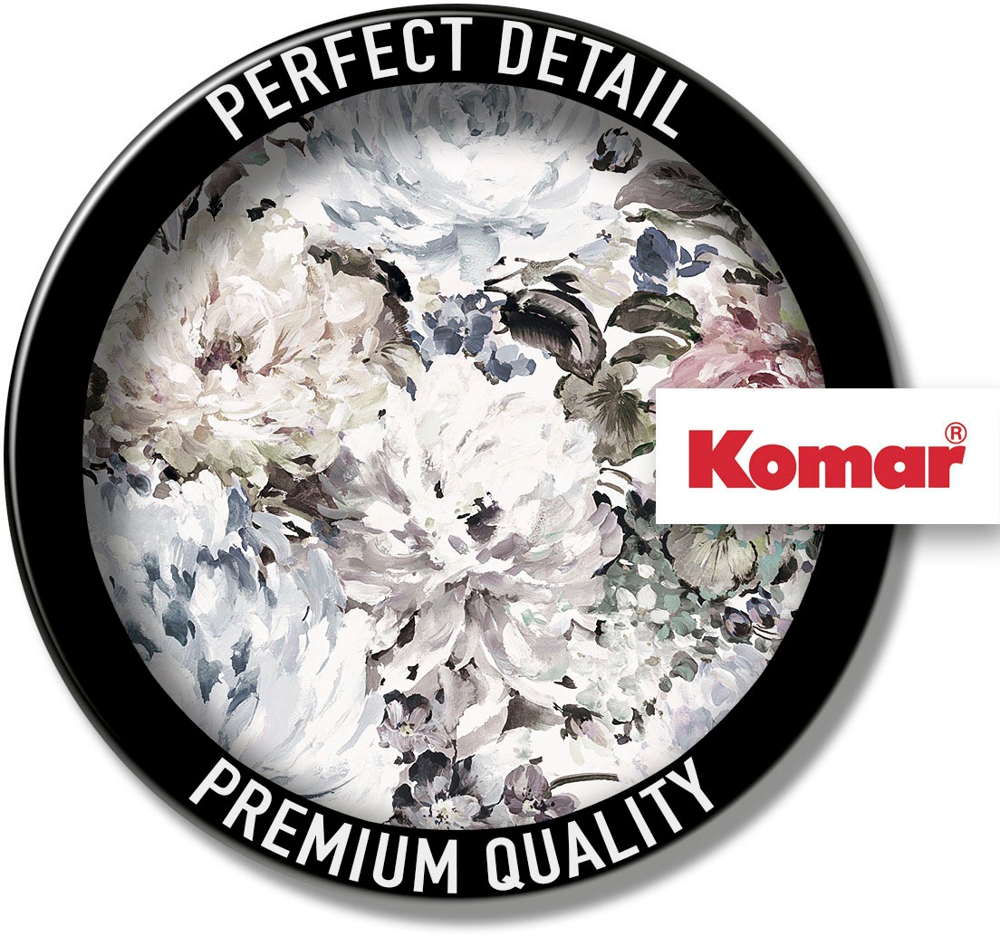 Komar Vliestapete »Digitaldruck Vlies - Gentle Grace - Größe 300 x 250 cm«, bedruckt, Wohnzimmer, Schlafzimmer