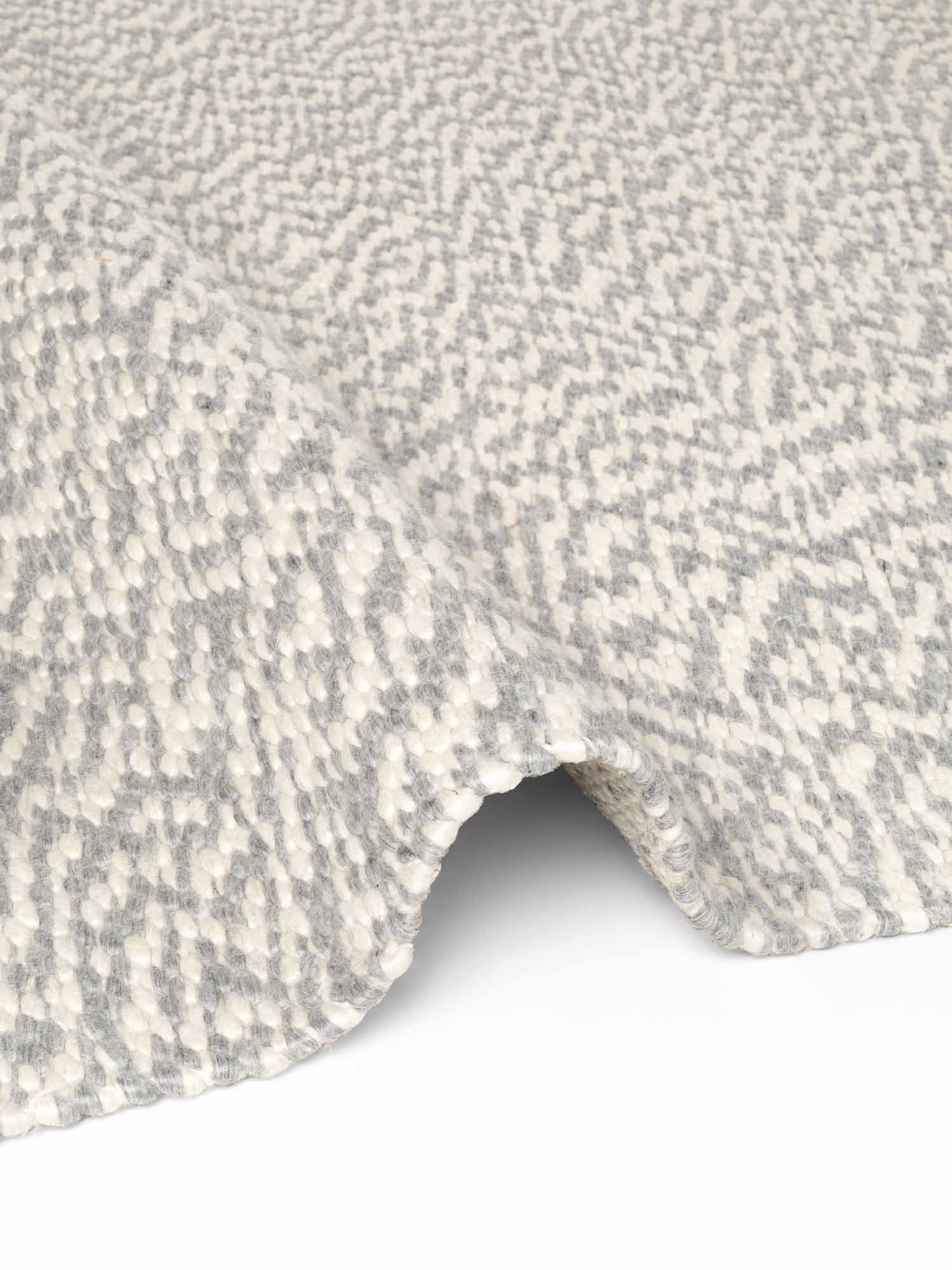 ELLE DECORATION Wollteppich »Beans« rechteckig 10 mm Höhe Handweb Teppich Wolle, Perlenstruktur, Wohnzimmer, Schlafzimmer, Flur