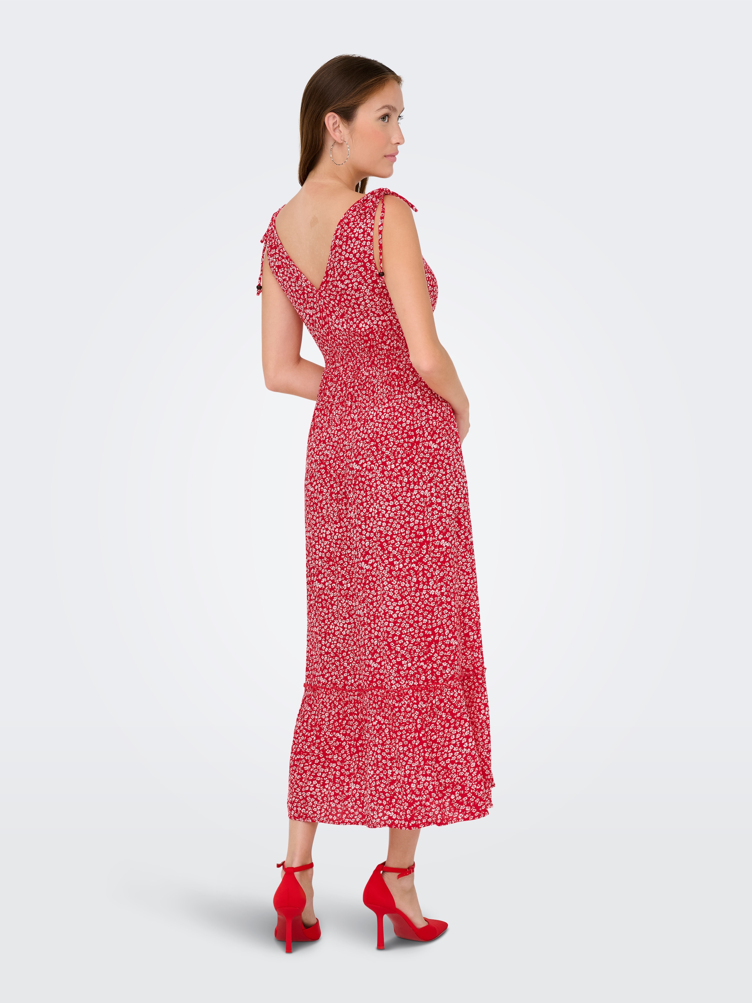 ONLY Maxikleid »ONLFERNANDA LIFE S/L LONG DRESS WVN«