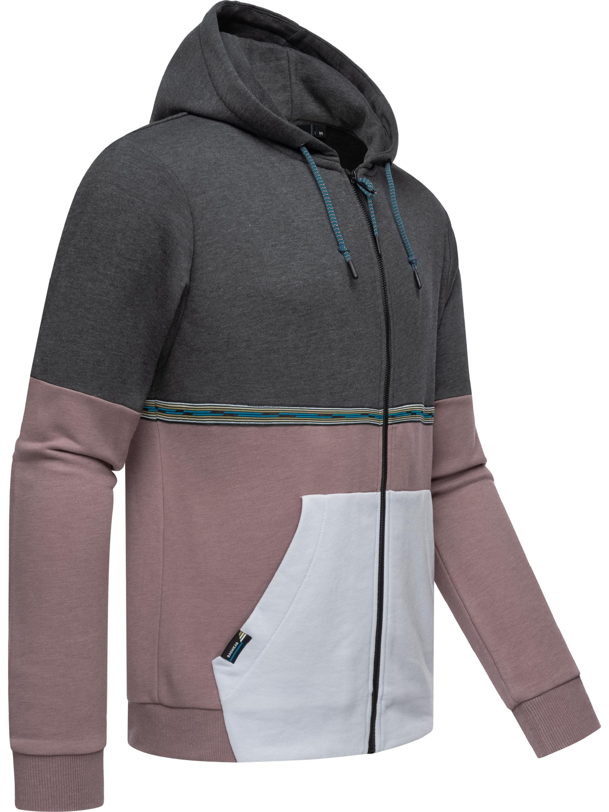 Ragwear Kapuzensweatjacke »Kapuzensweatjacke Blocky«