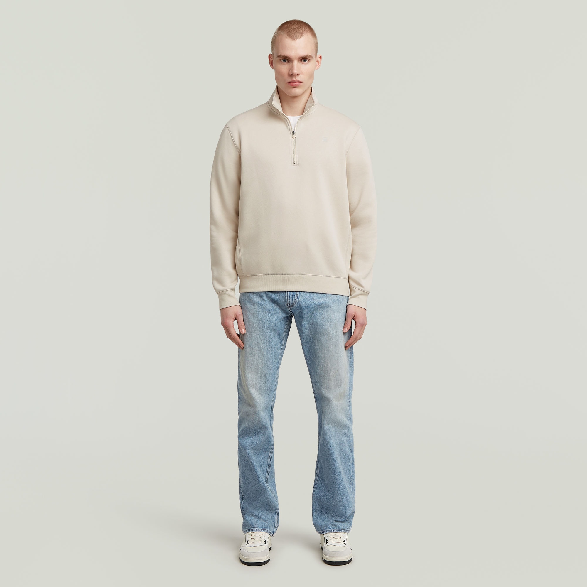G-STAR Sweatshirt »Premium Core Half Zip«, mit Stehkragen
