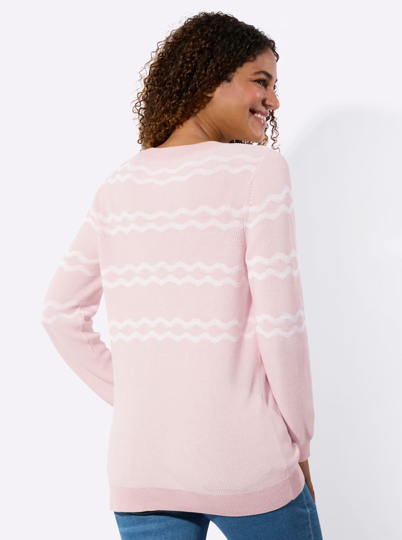 Casual Looks Rundhalspullover »Pullover«
