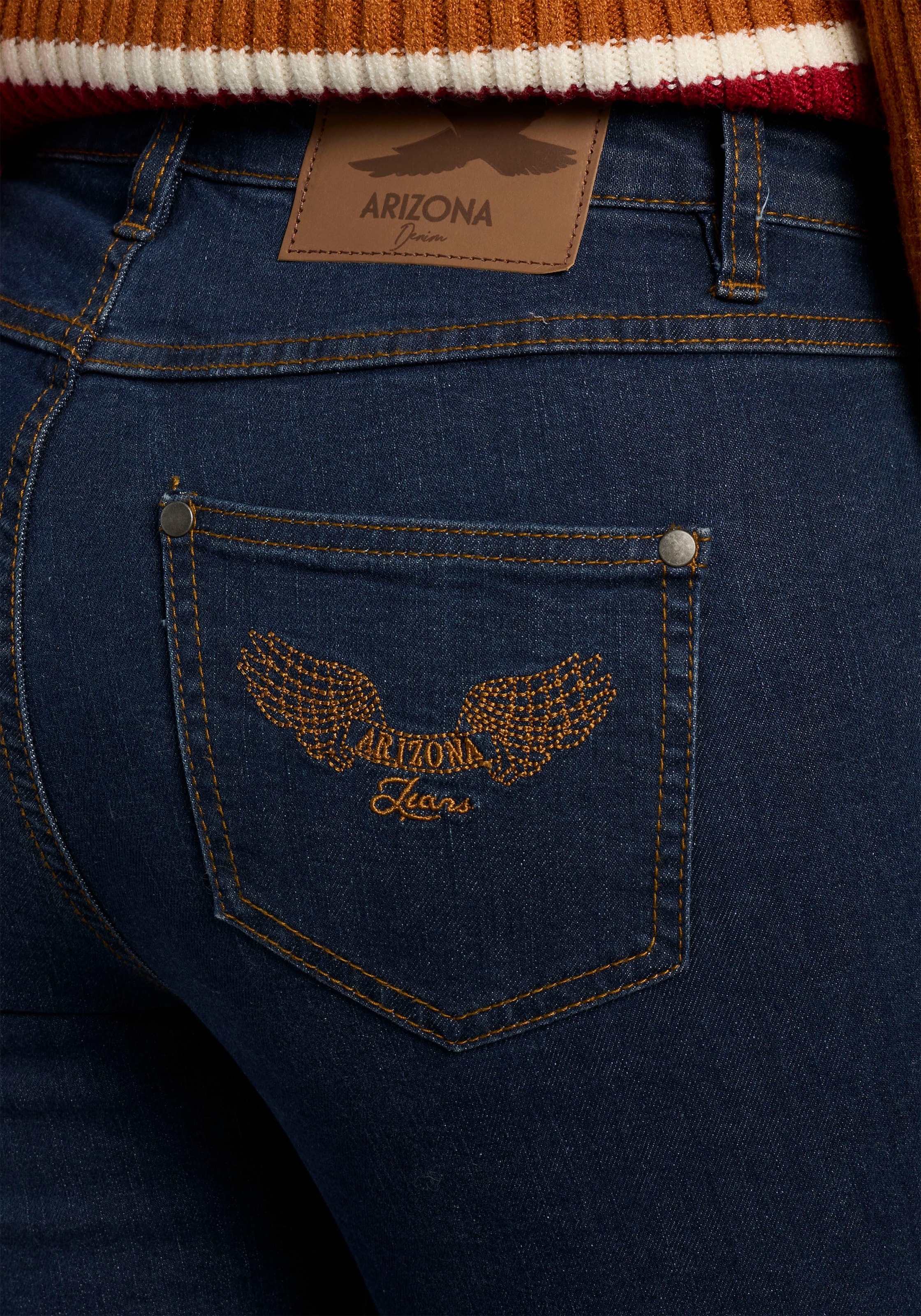 Arizona Gerade Jeans »Comfort-Fit«, High Waist