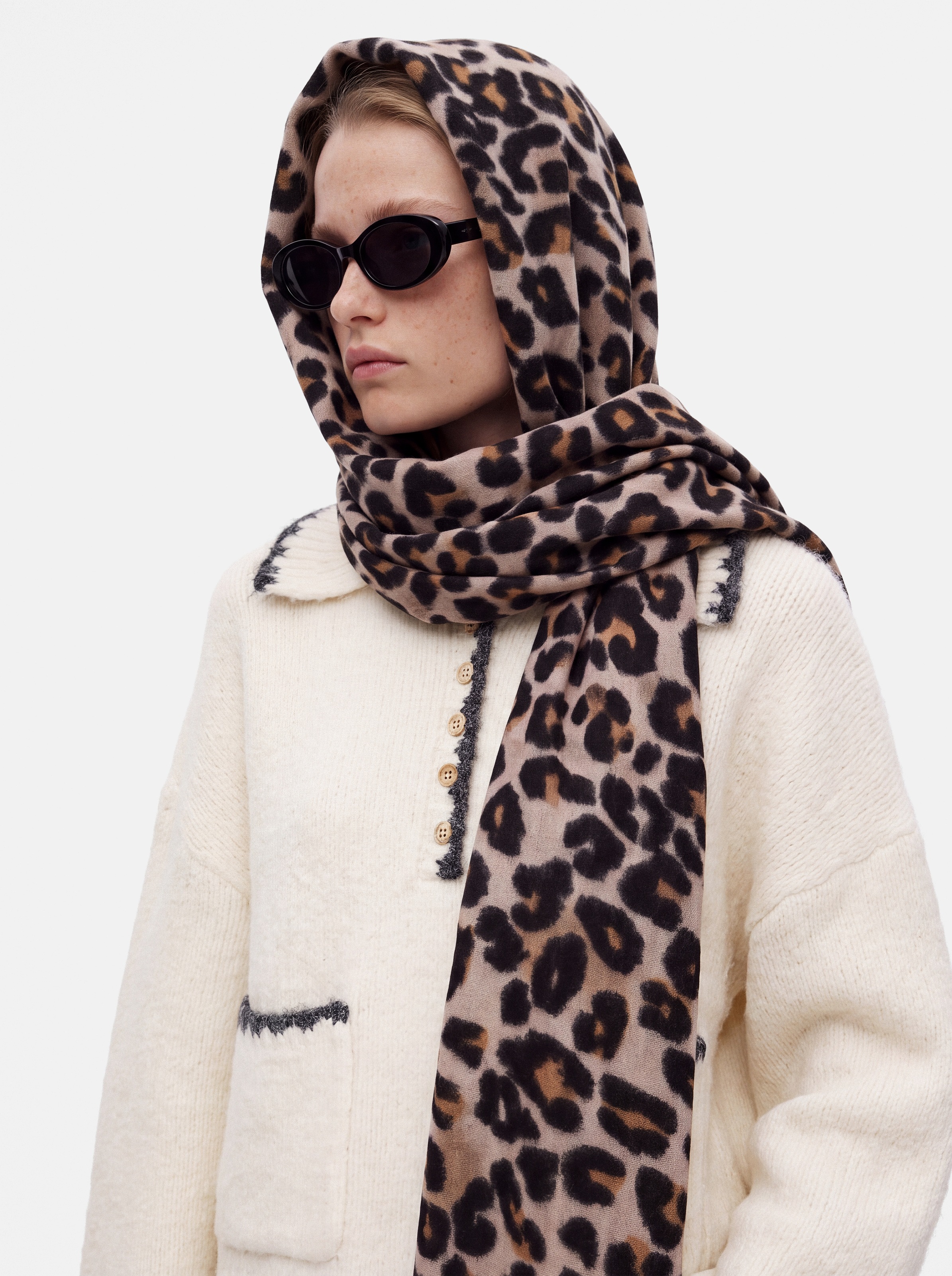 pieces Schal »PCJORNA LONG SCARF NOOS BC« Kunstfaser