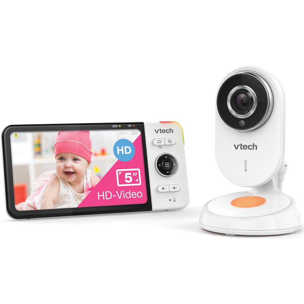 Vtech® Video-Babyphone »Babymonitor VM818 HD«, (Packung, 10 tlg.)