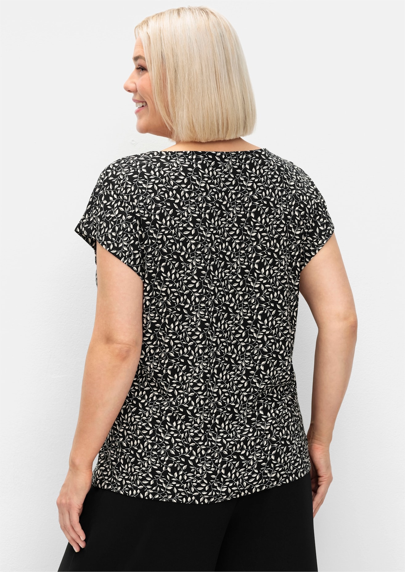Sheego Kurzarmshirt »Kurzarmshirt«, (1 tlg.)