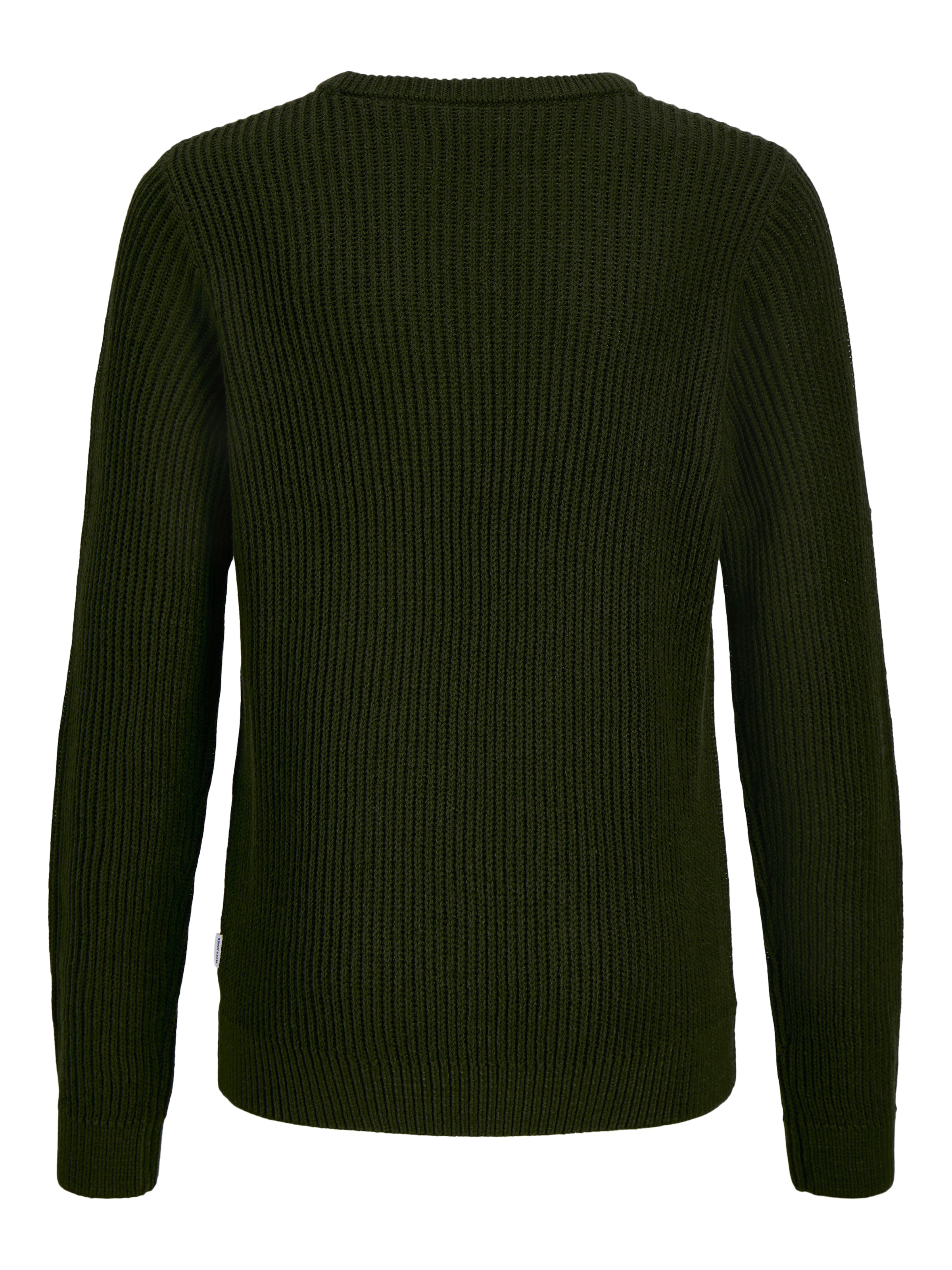 Jack & Jones Junior Rundhalspullover »JJPANNEL KNIT CREW NECK AW26 JNR« Materialmix, regular fit
