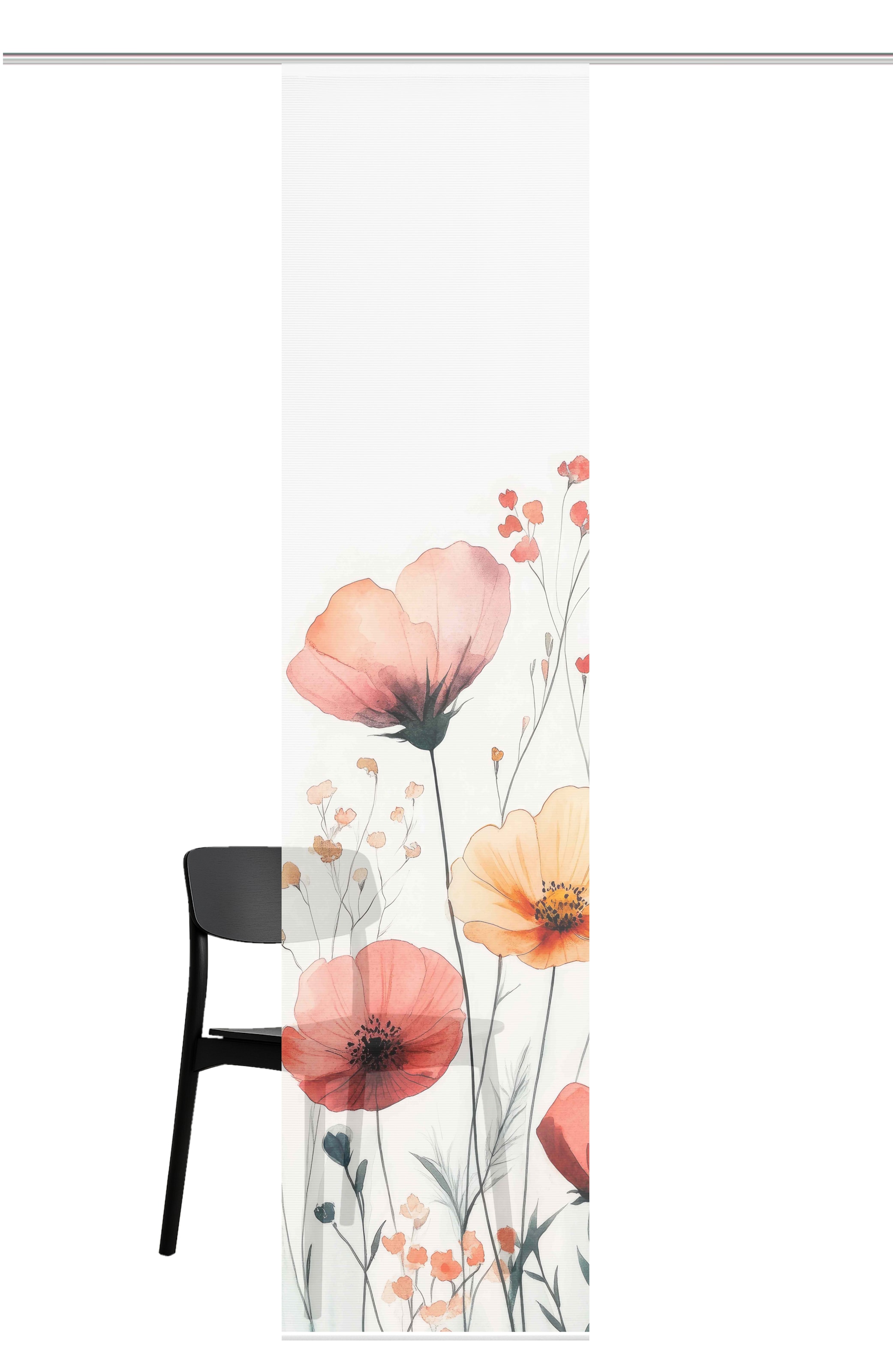 Vision S Schiebegardine »PRARIE« Paneelwagen 1 Stk. tlg. digital bedruckt