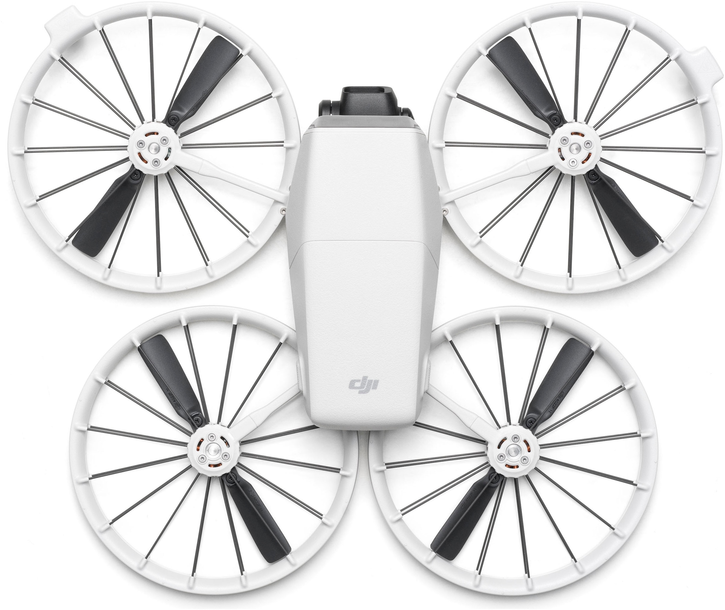 DJI Drohne »Flip Fly More Combo«, (DJI RC 2 Fernsteuerung, 3 Akkus, Ladestation und Umhängetasche)