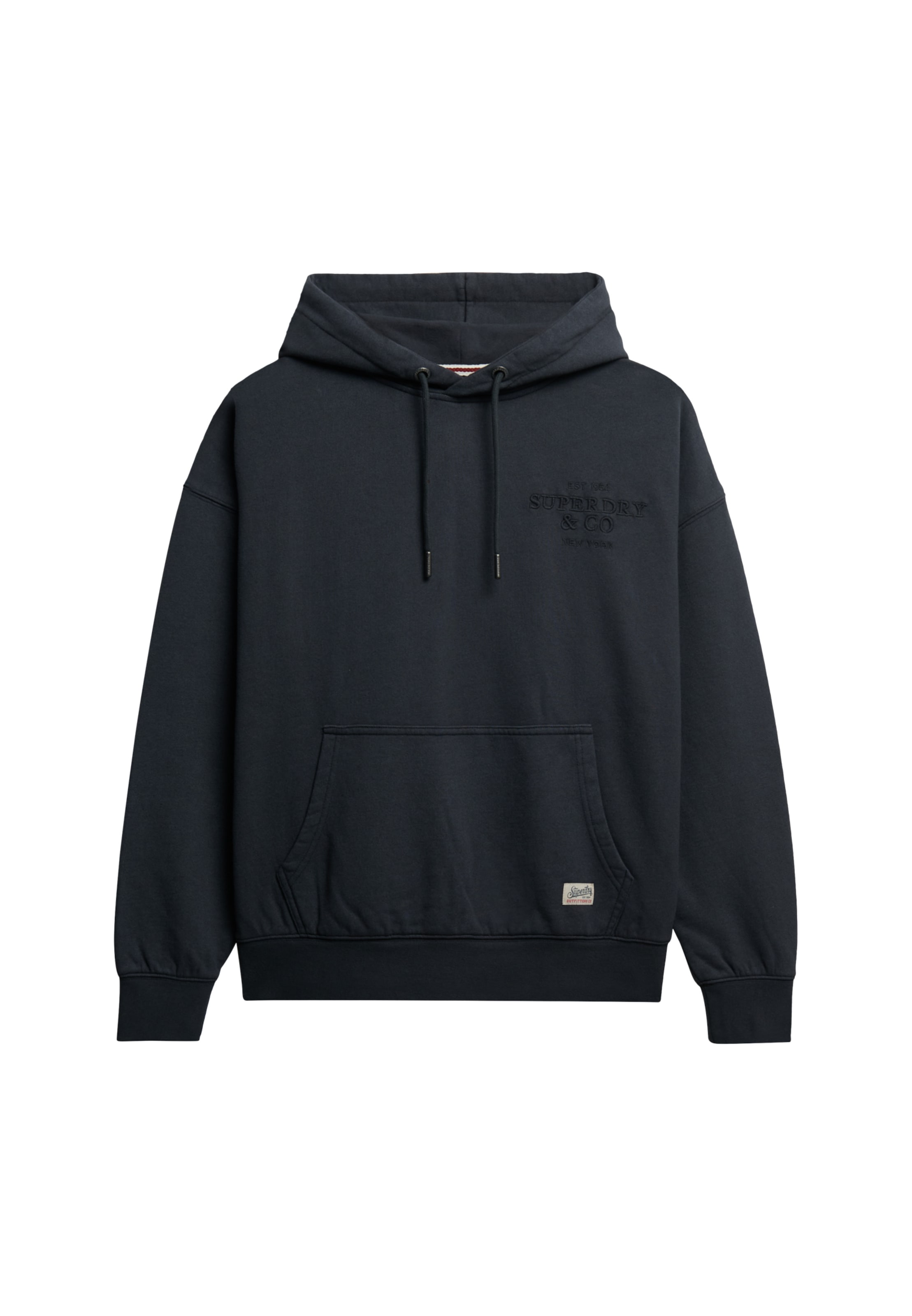 Superdry Kapuzensweatshirt »Luxe Casual Emb Relaxed Hood«, Baumwolle, oversize
