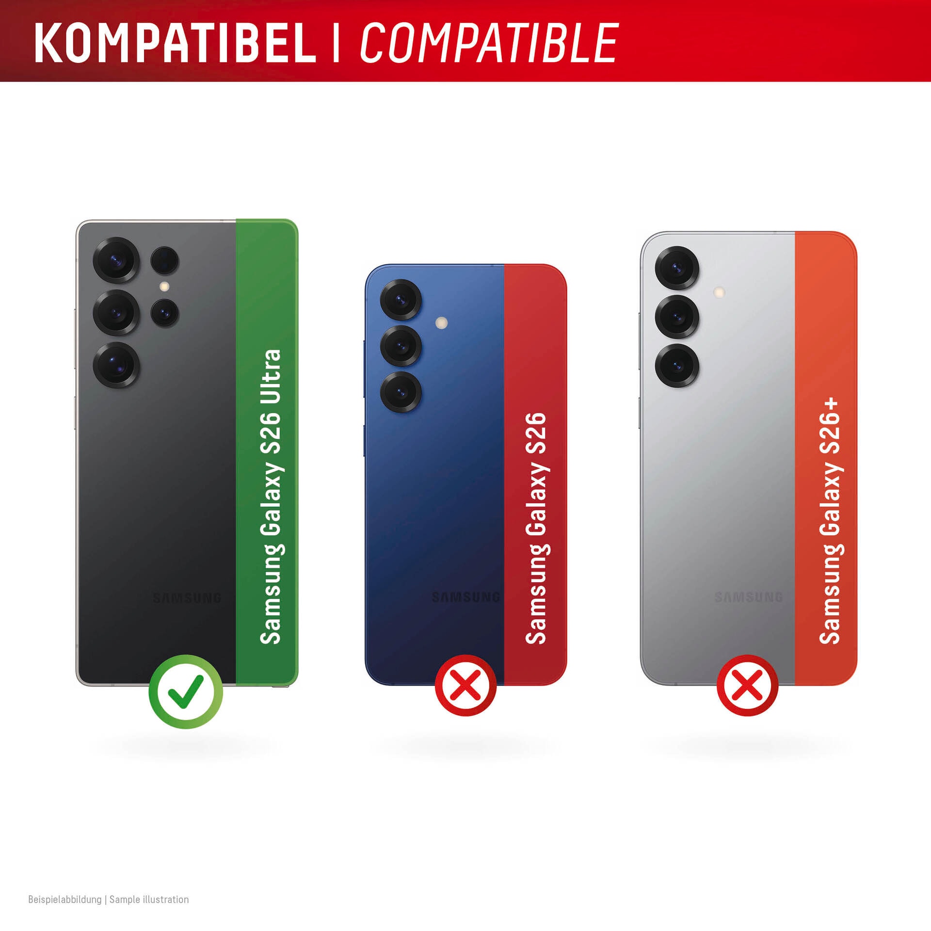 Displex Kameraschutzglas »Camera Lens Glass All-In-One Protector Full Cover« für Samsung Galaxy S26 Ultra Kameraschutzfolie, Schutzfolie, Lens Protector, kratz- & stoßfest