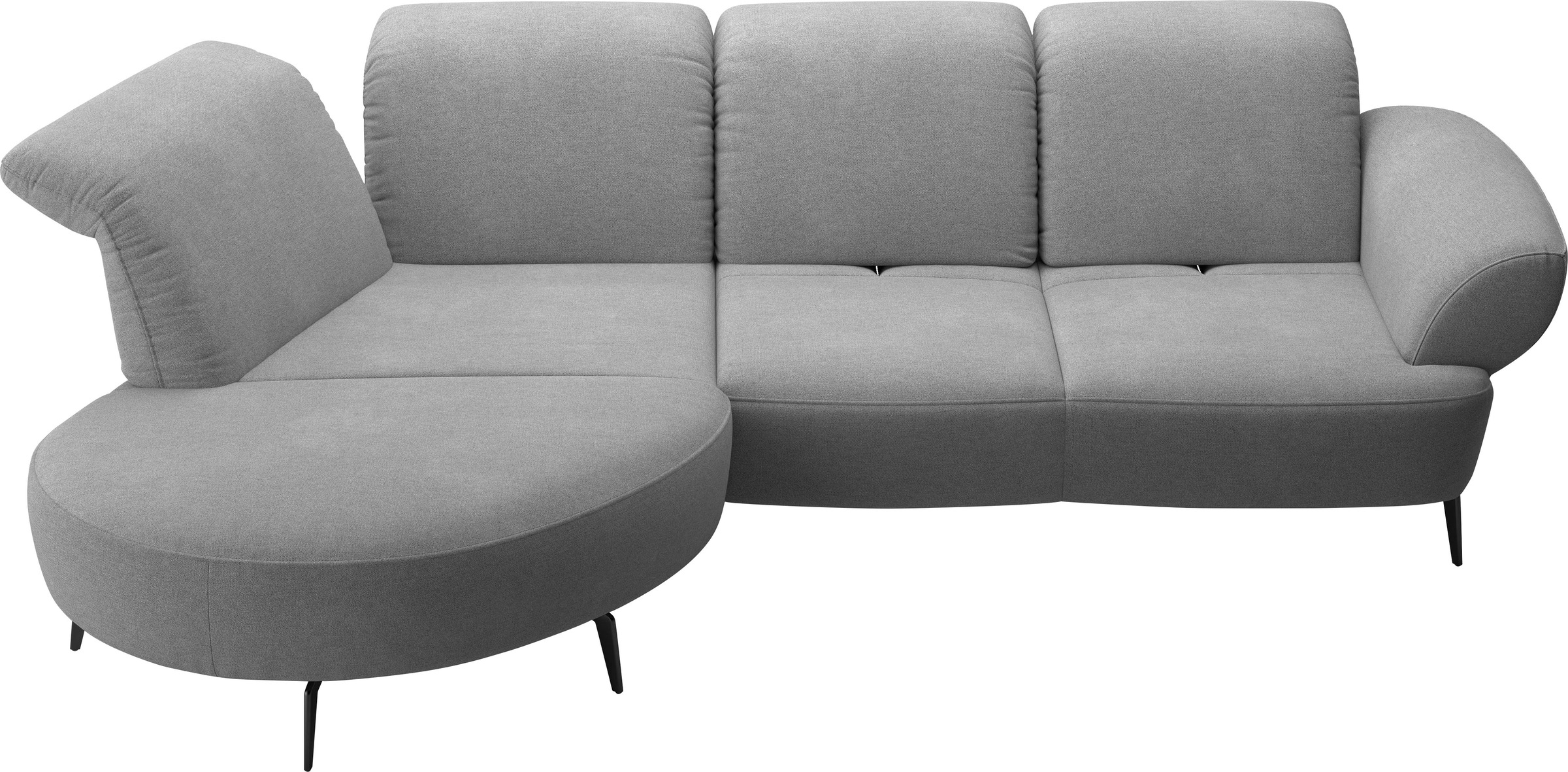 sit&more Ecksofa »Dance«, inkl.System Click&Seat und Sitztiefenverstellung