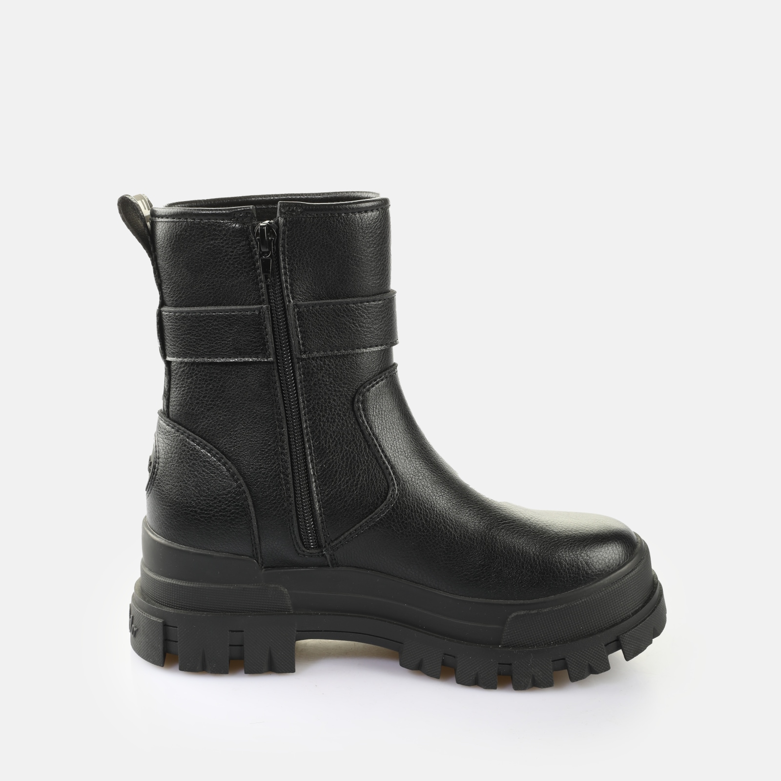Buffalo Stiefelette »ASPHA BOOTIE BUCKLE OS«  Boots, Festival-Stiefelette, Plateaustiefelette mit Zierschließe