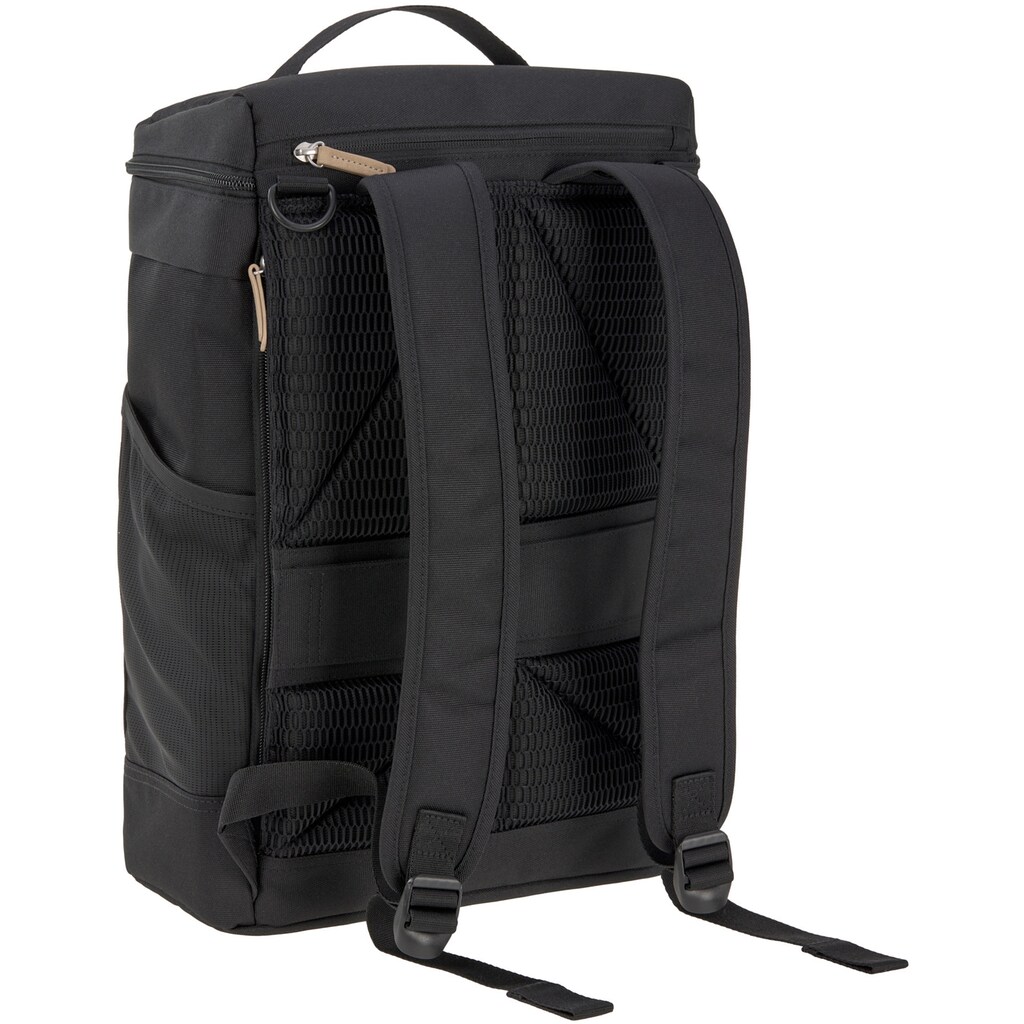 LÄSSIG Wickelrucksack »Green Label, Cross Backpack, black«