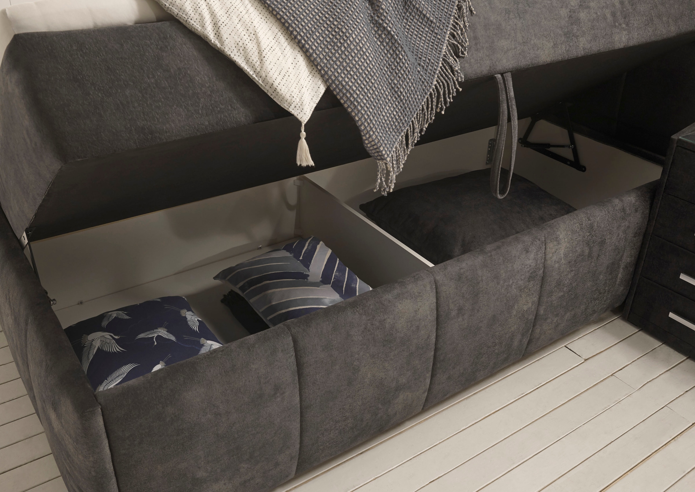 ED EXCITING DESIGN Boxbett »Avidano«, inkl. zwei Bettkästen