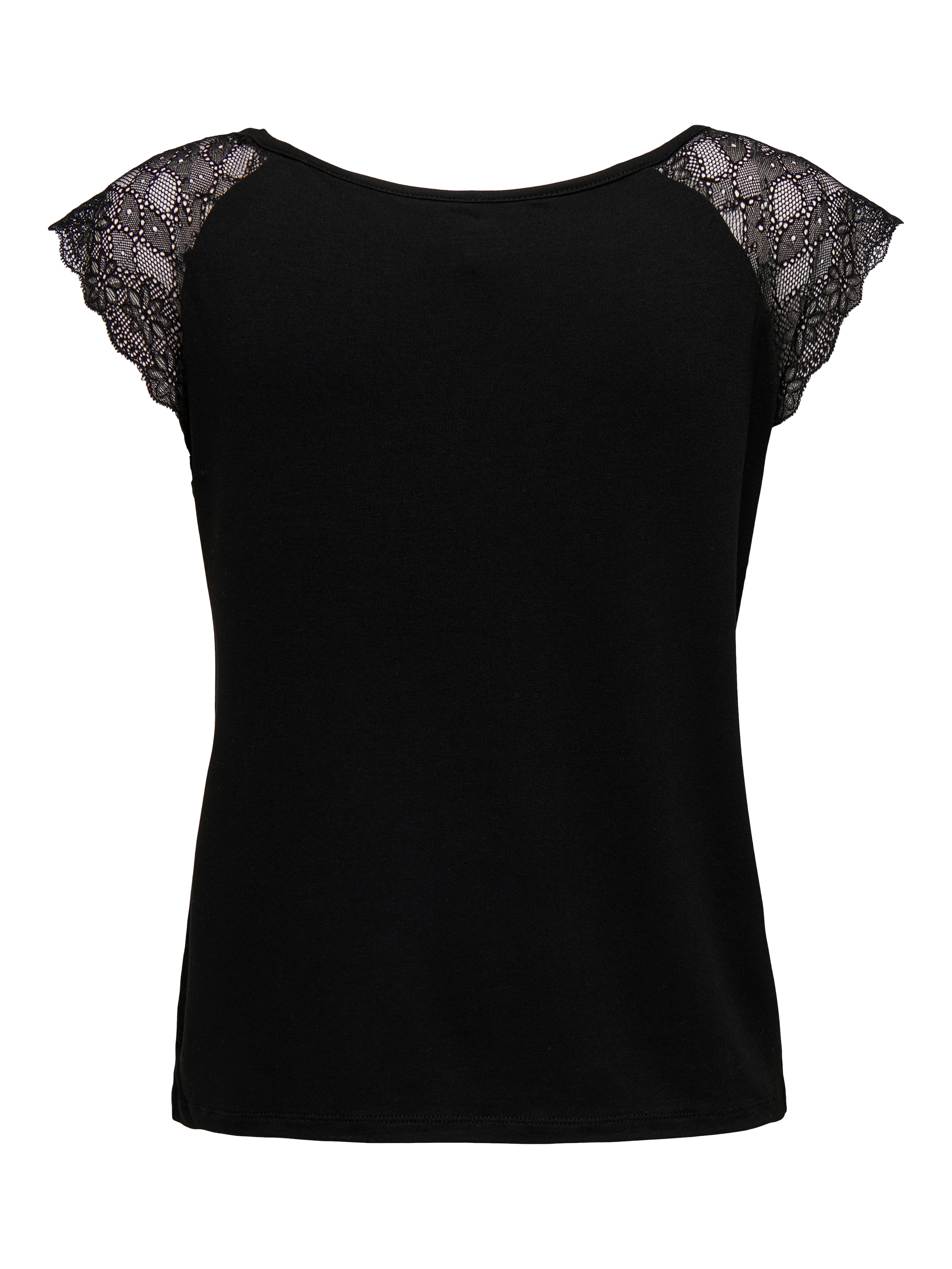 ONLY V-Shirt »ONLPETRA S/S LACE MIX TOP CS JRS«