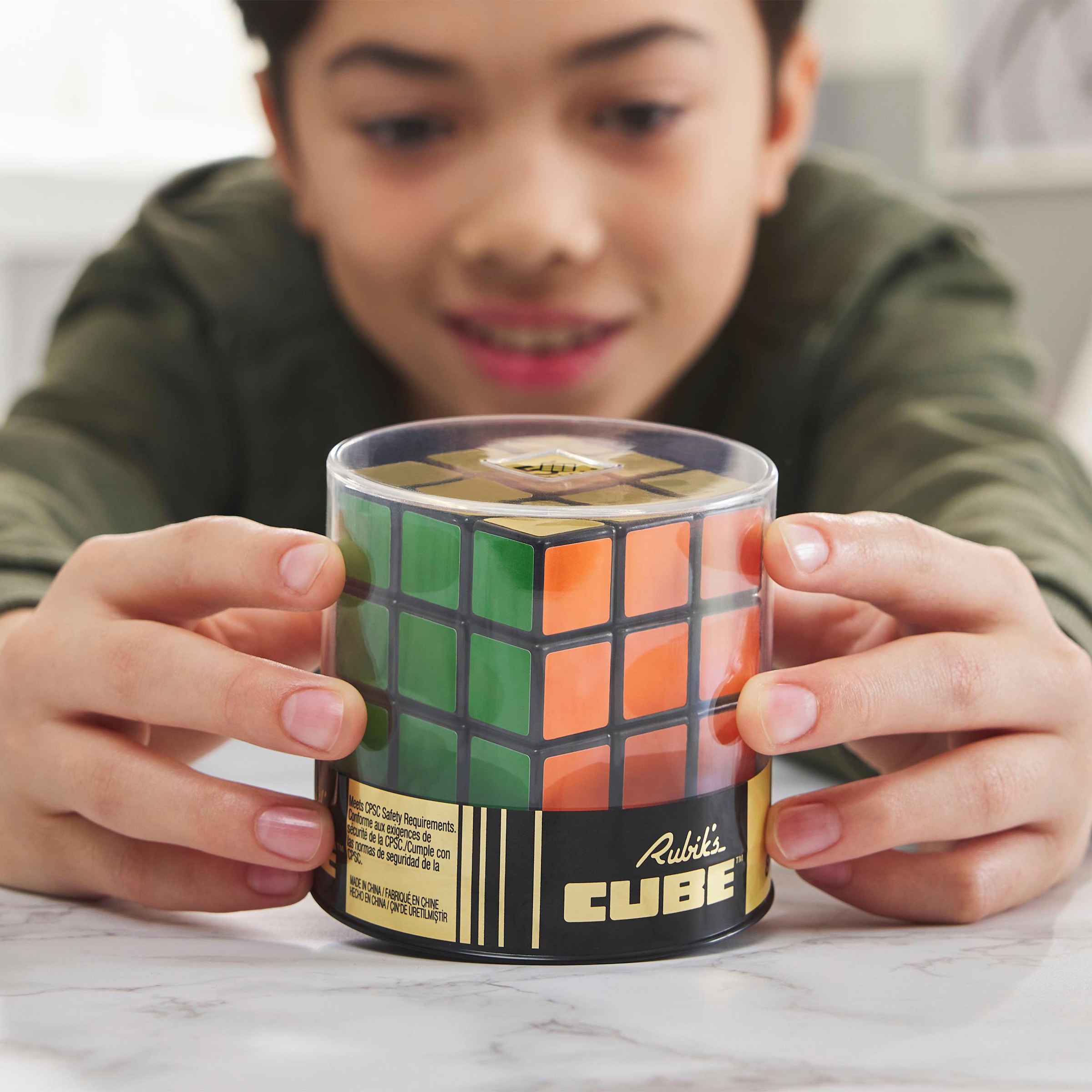 Spin Master Spiel »Rubik's - 3x3 Retro Cube - 50th Anniversary«