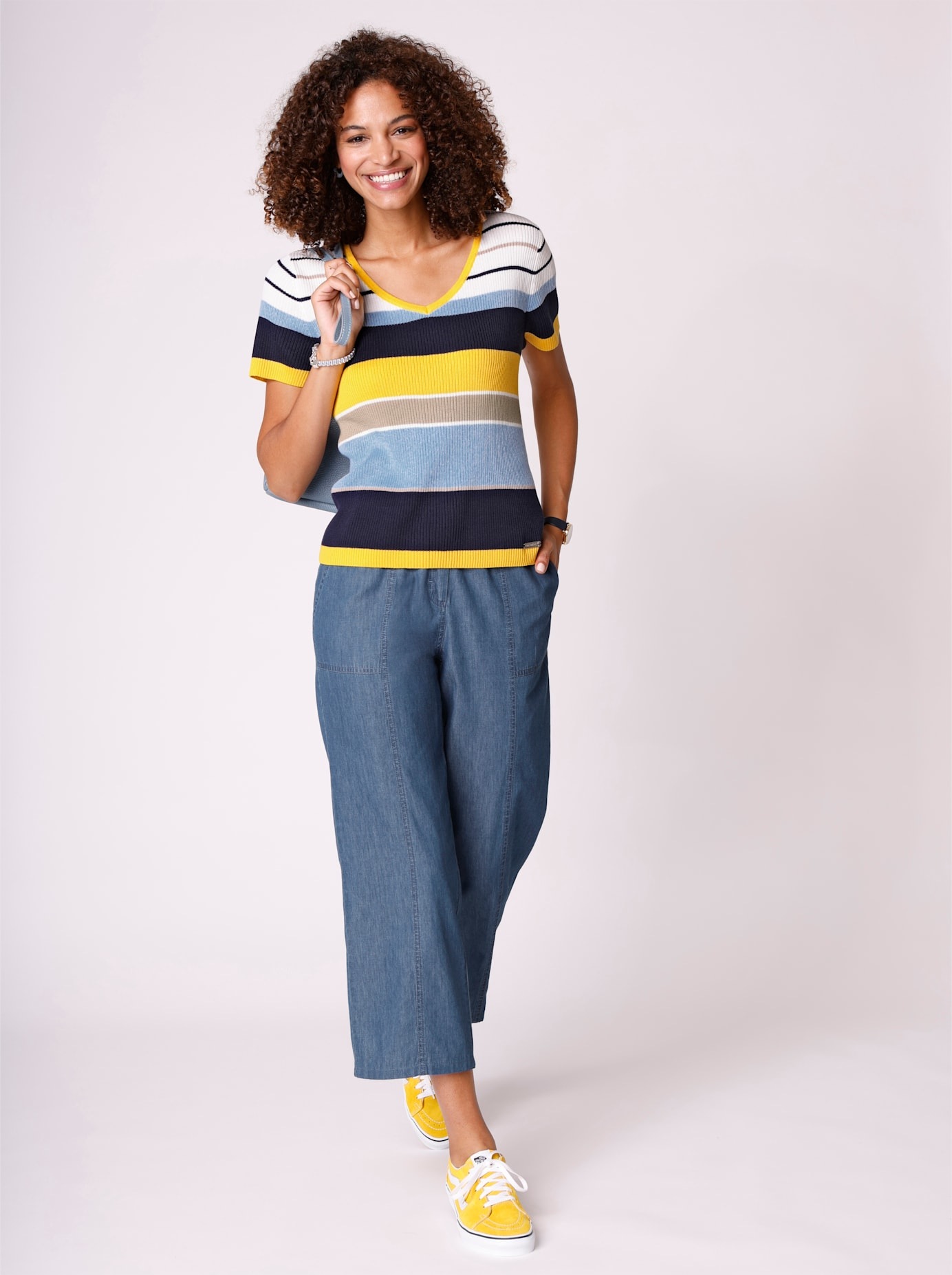 Casual Looks 7/8-Jeans, (1 tlg.)