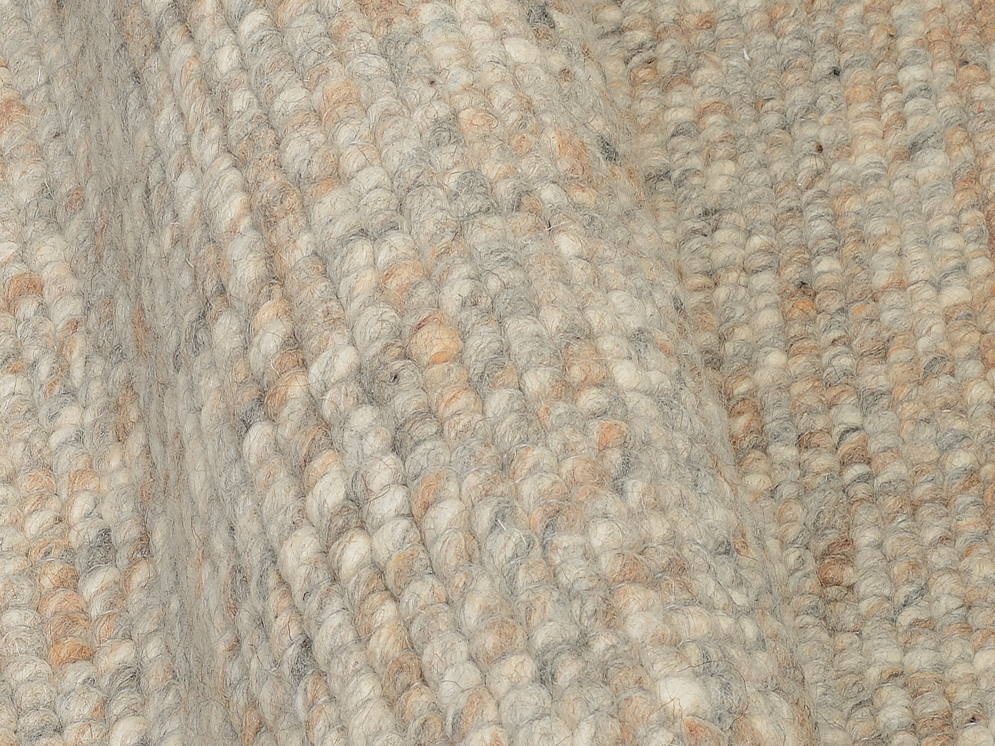 OCI DIE TEPPICHMARKE Teppich »FAVORIT«, rund, 12 mm Höhe, Handweb-Teppich aus Indien, handgewebt, hochwertig verarbeitet