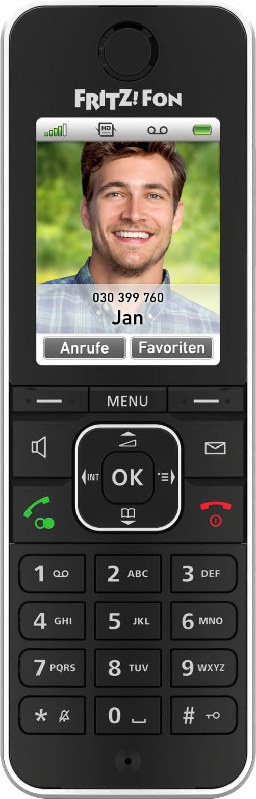 AVM DECT-Telefon »FRITZ!Fon C6«, (Mobilteile: 1)