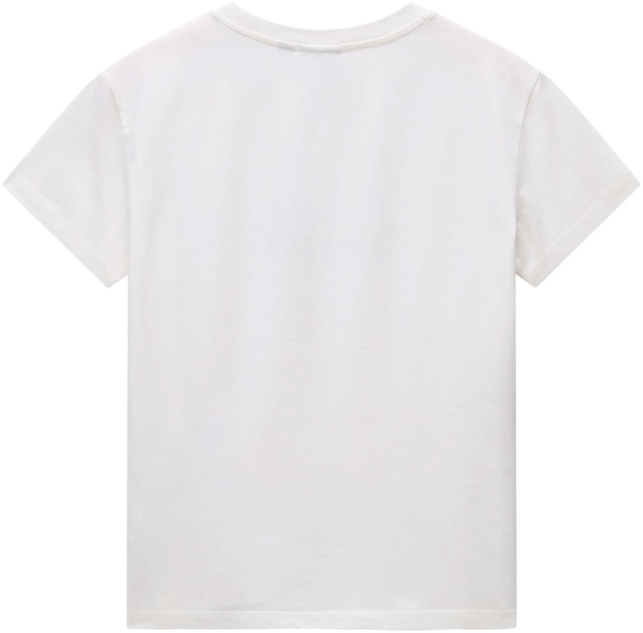 Napapijri Kurzarmshirt »S-BOX LOGO SS W 1 A69 LANGOUSTINO A69«, Mit Rundhalsausschnitt